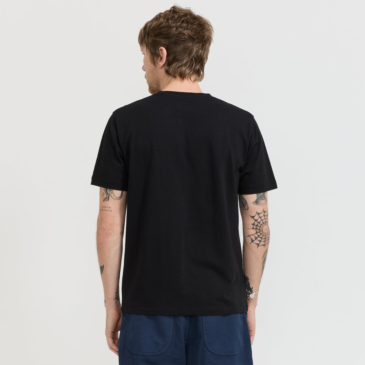 YMC Wild Ones T-Shirt in Black - model 5