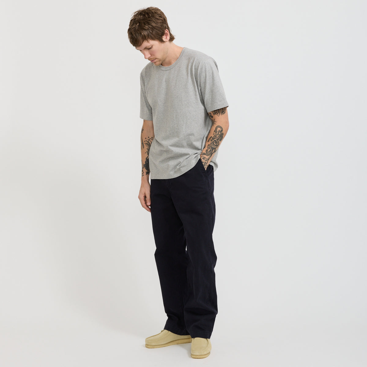 Norse Projects Korshavn Broken Twill Chino Dark Navy - image 5