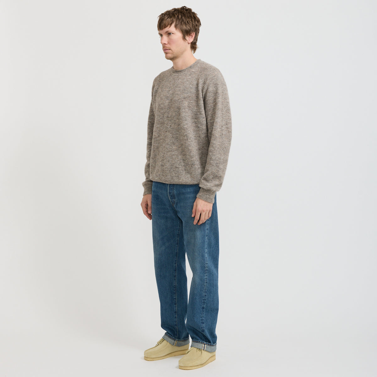 Norse Projects Nordevik Baby Alpaca Sweater Walnut - image 6
