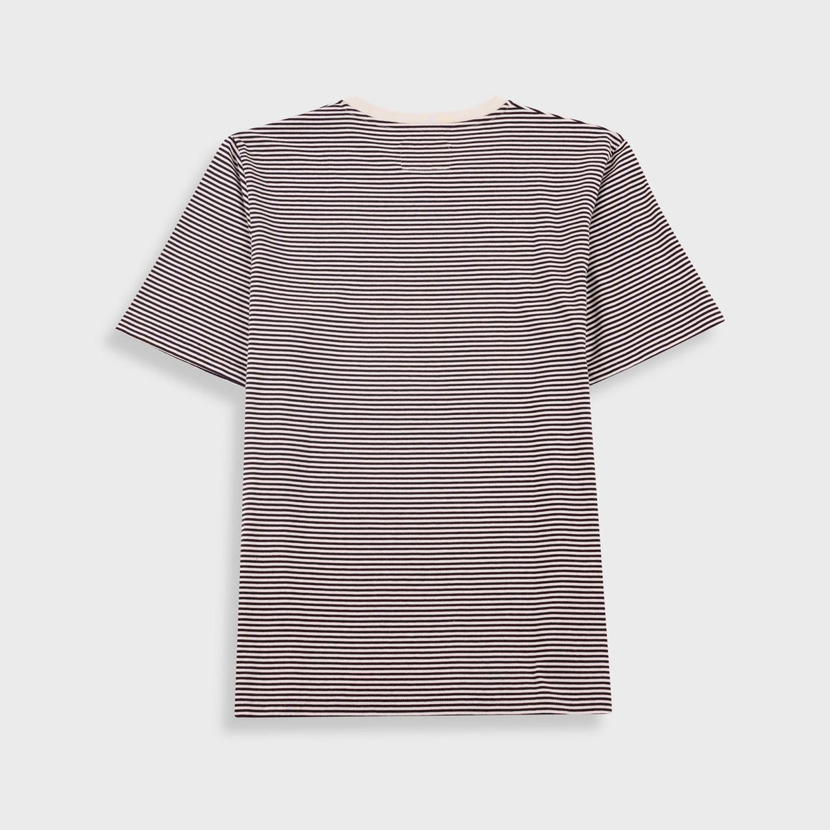 1X1 Stripe T-Shirt Espresso / Stone