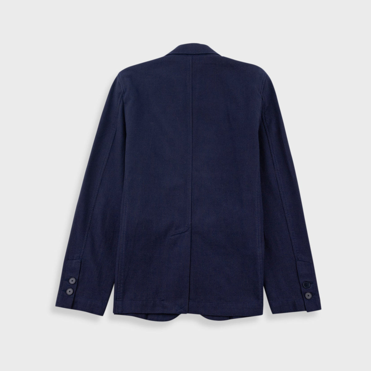 Assembly Blazer Navy Bronze Brushed Stripe