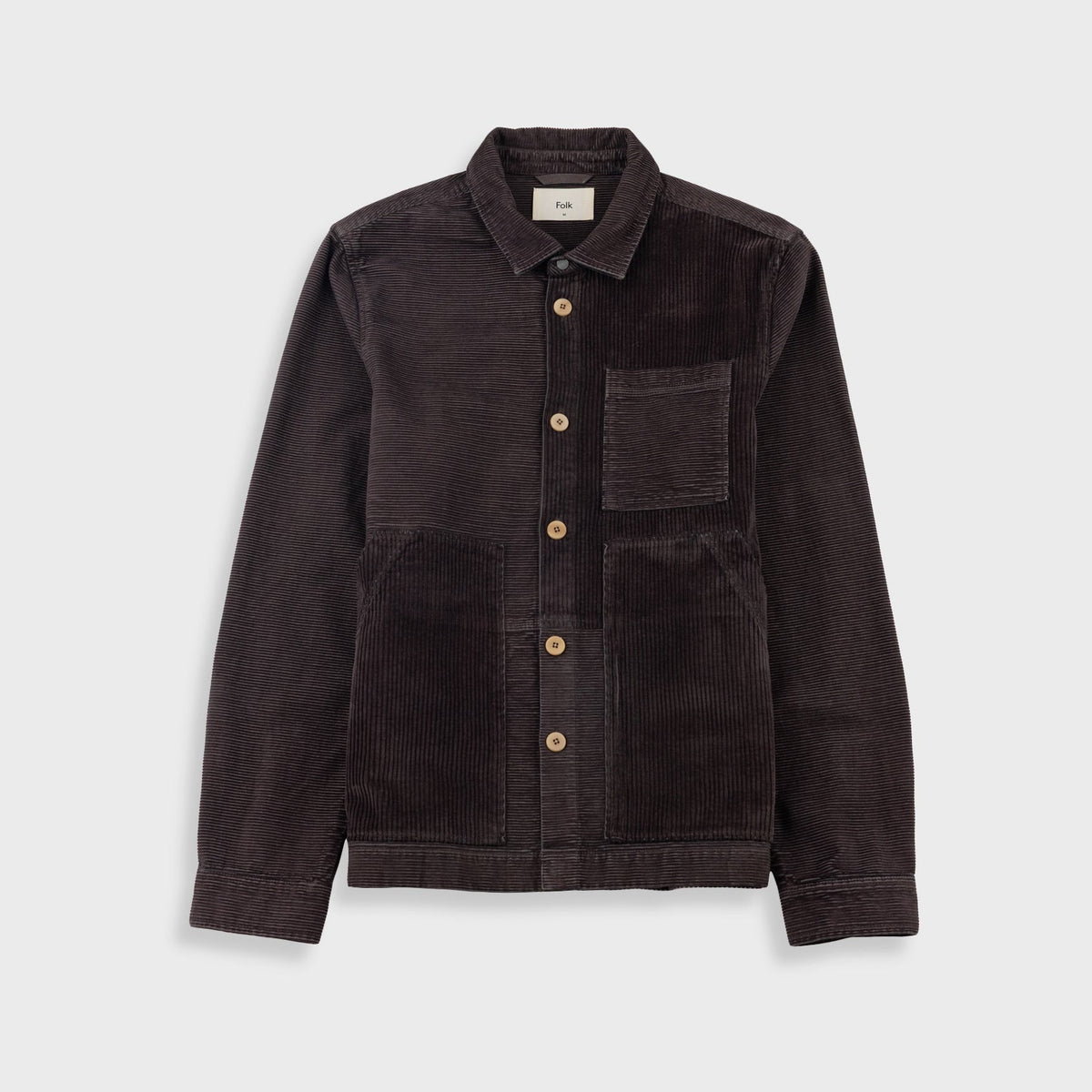 Assembly Worker Jacket Espresso Cord Mix