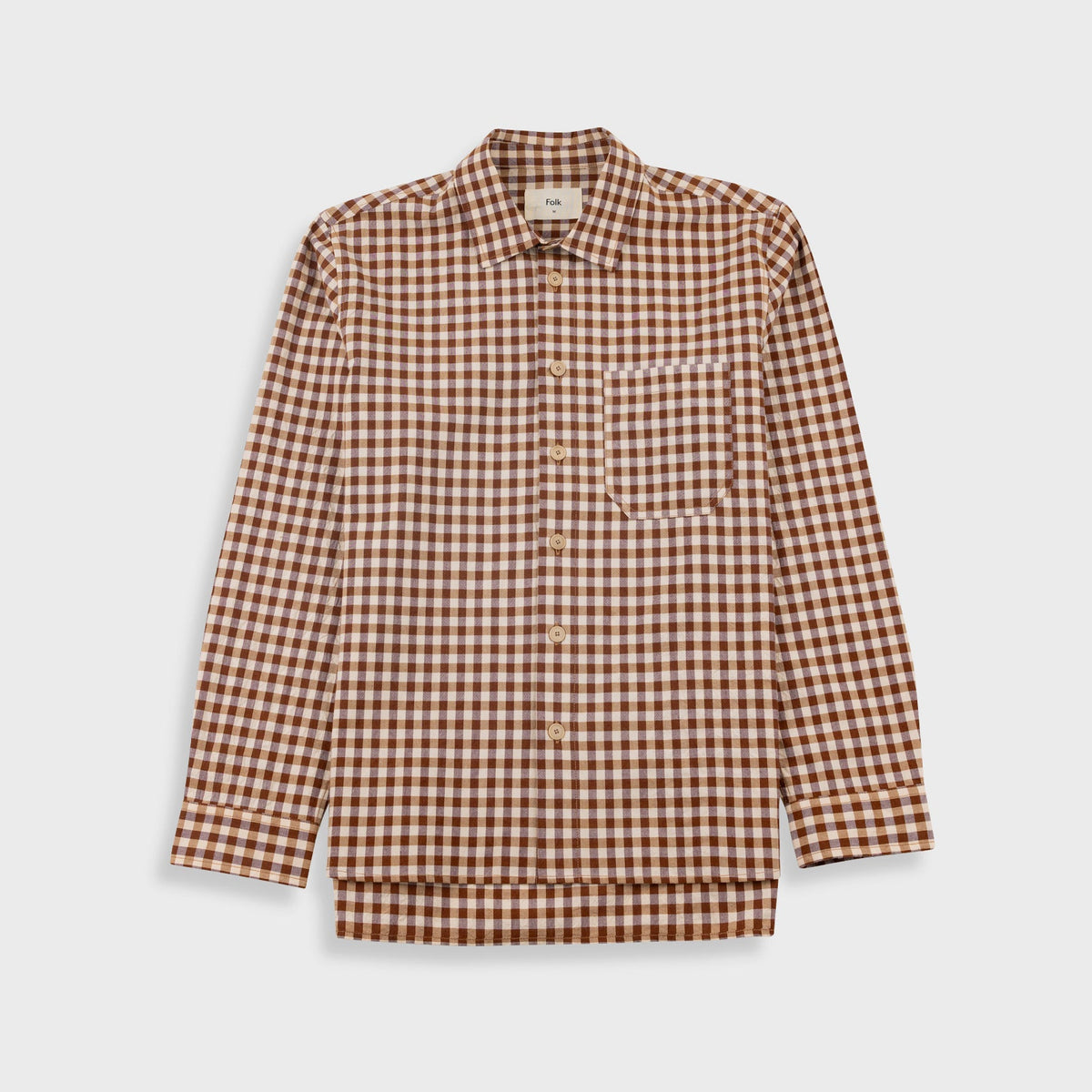 Easy Fit Shirt Clay Gingham