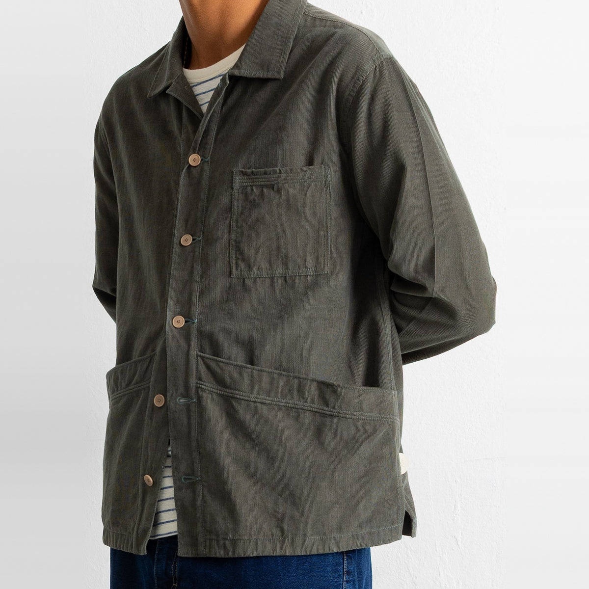 Meyer Shirt Jacket Dark Sage
