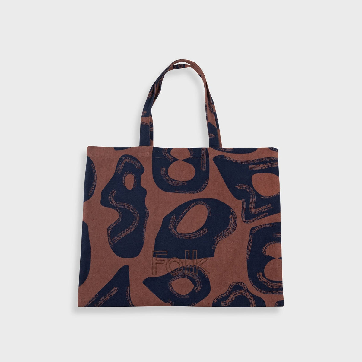 Tote Bag Espresso / Navy