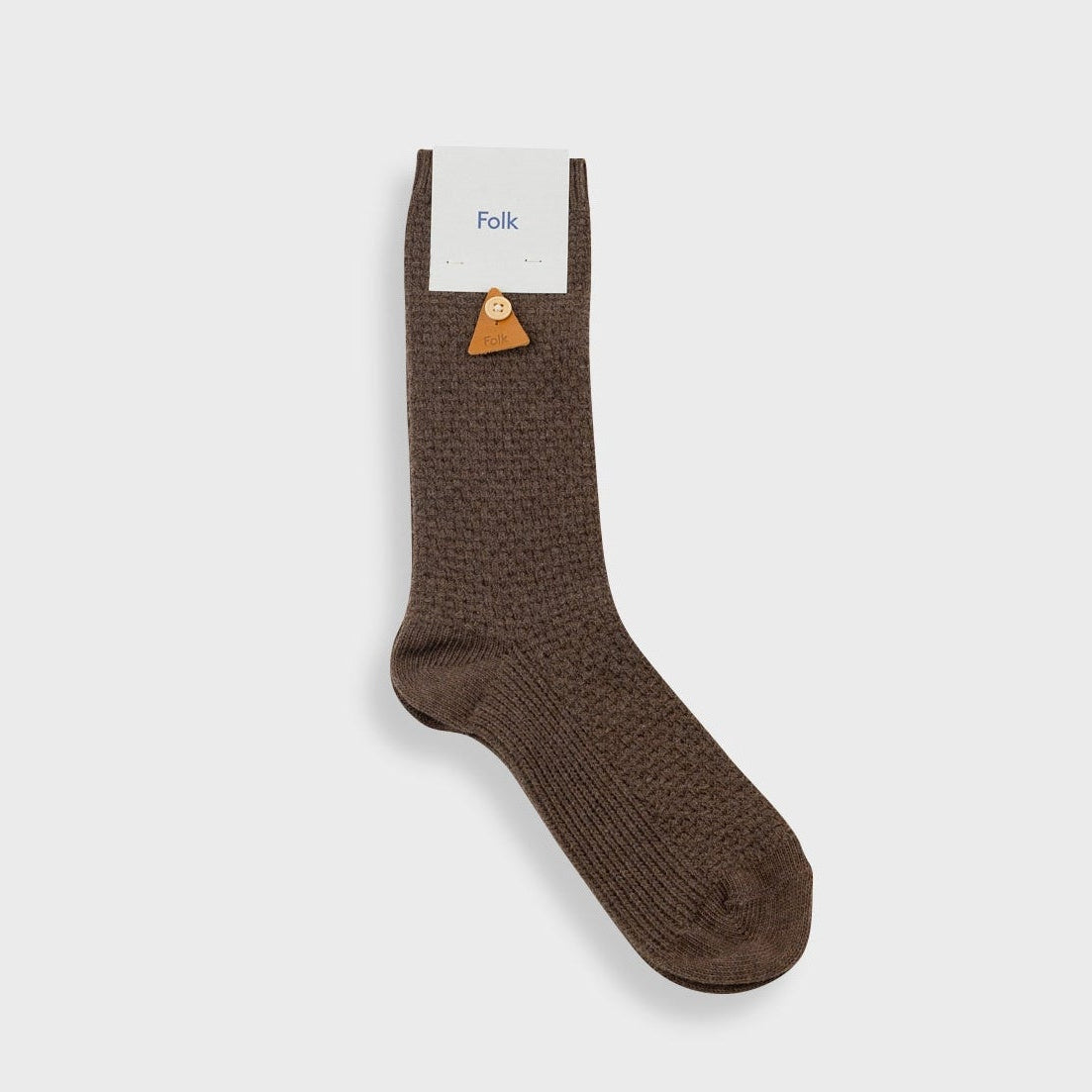 Waffle Socks Espresso