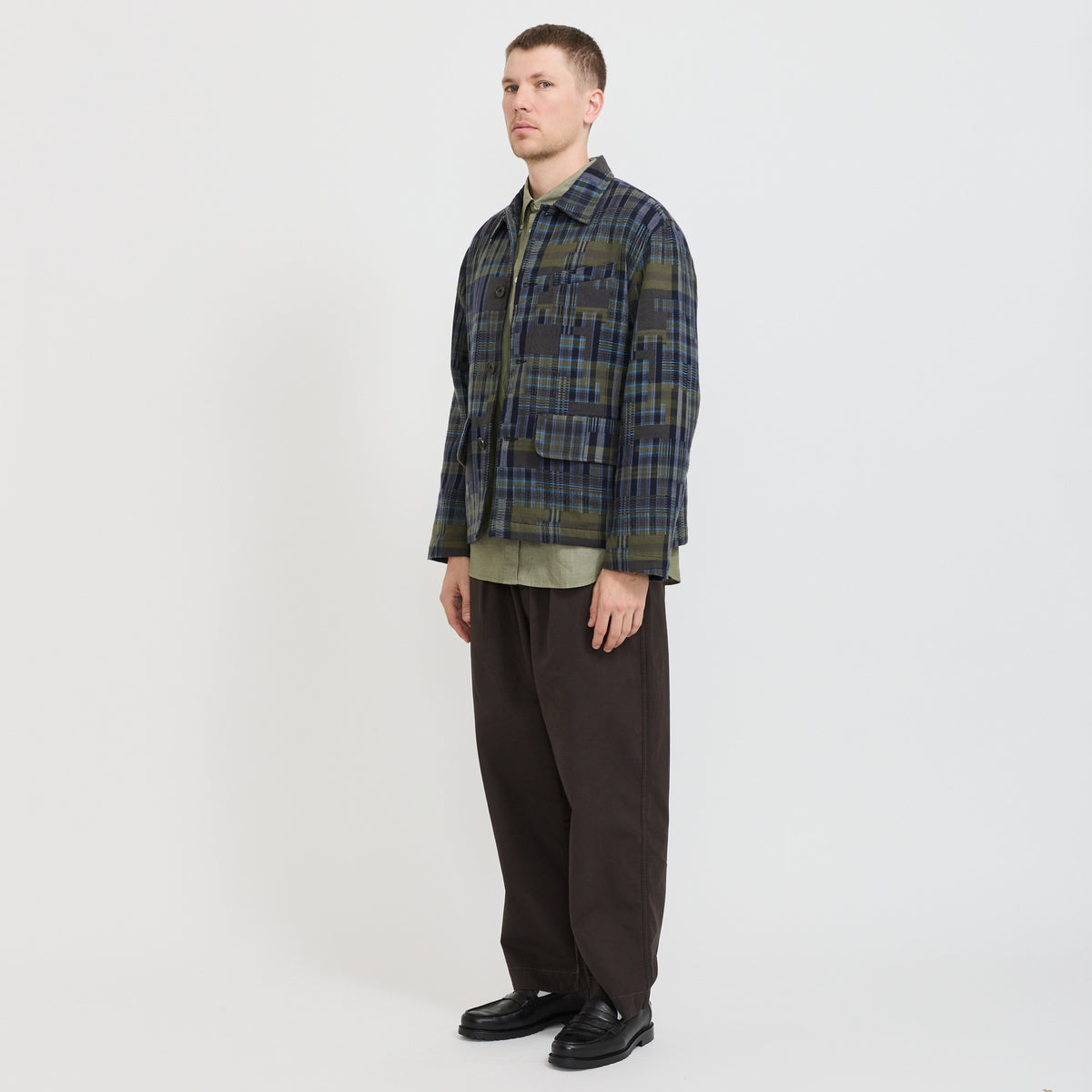 Universal Works | Franck Jacket Olive | Maplestore