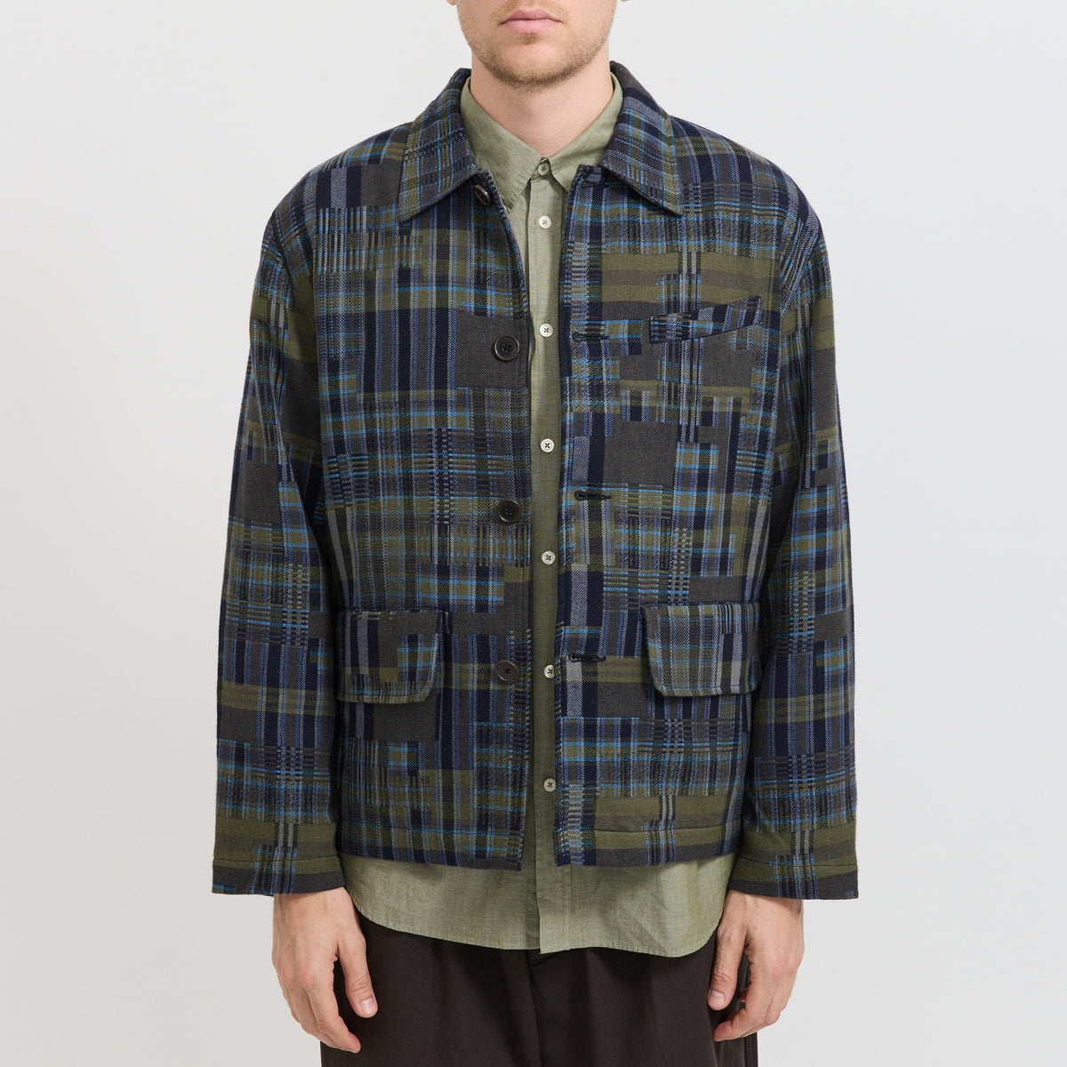 Universal Works | Franck Jacket Olive | Maplestore