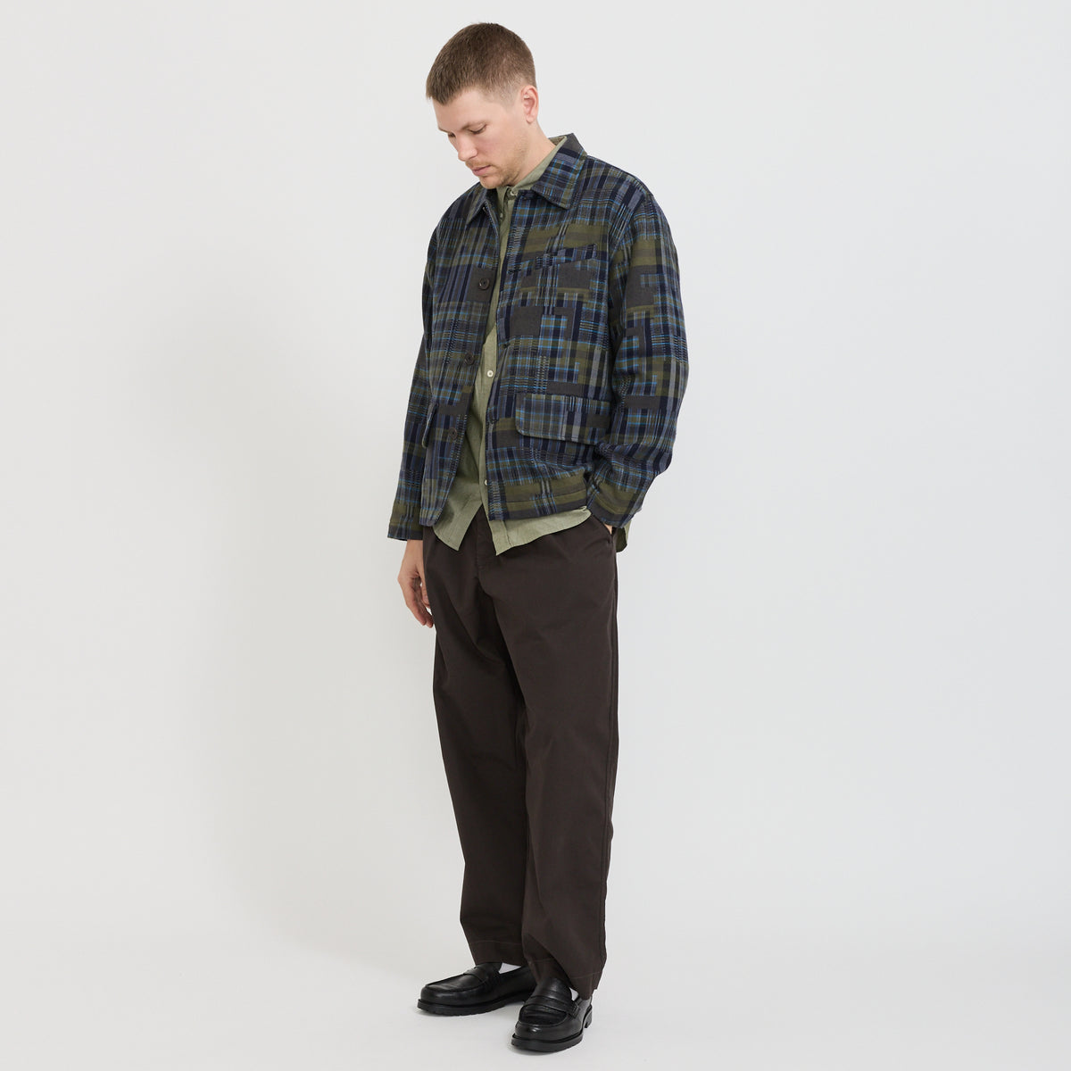 Universal Works | Franck Jacket Olive | Maplestore