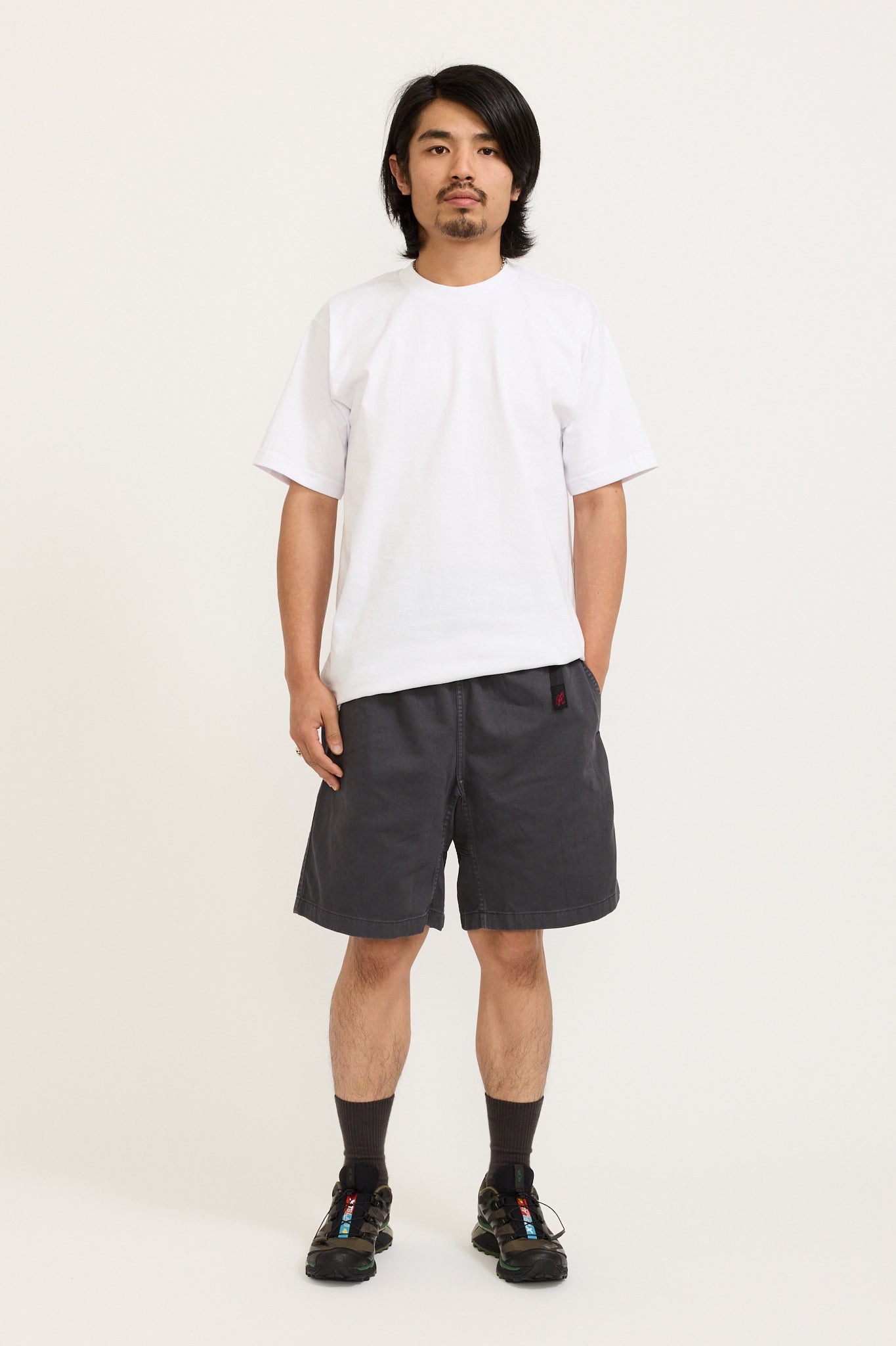 Gramicci | G-Short Pigment Dyed Fossil Grey Pigment | Maplestore