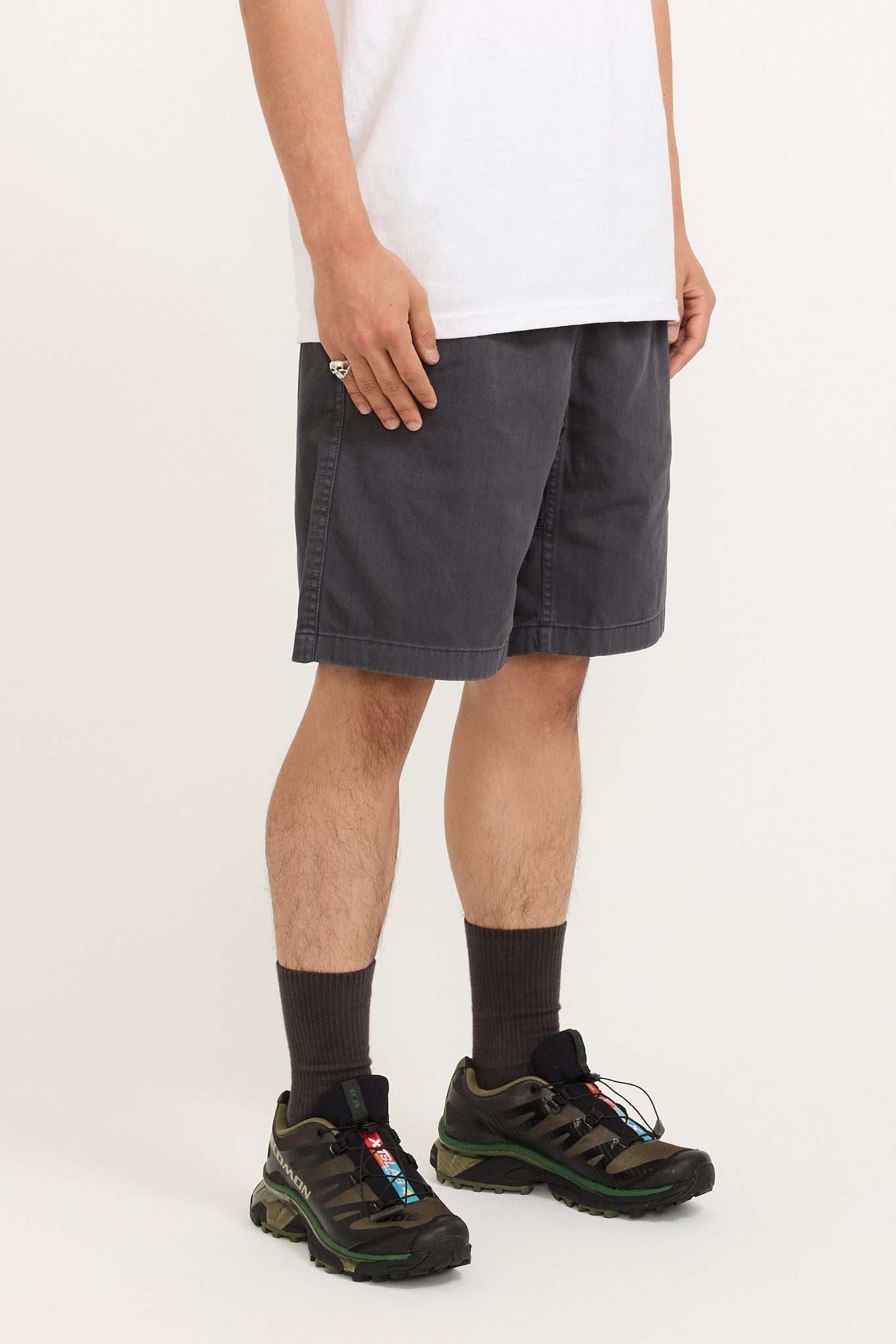 Gramicci | G-Short Pigment Dyed Fossil Grey Pigment | Maplestore