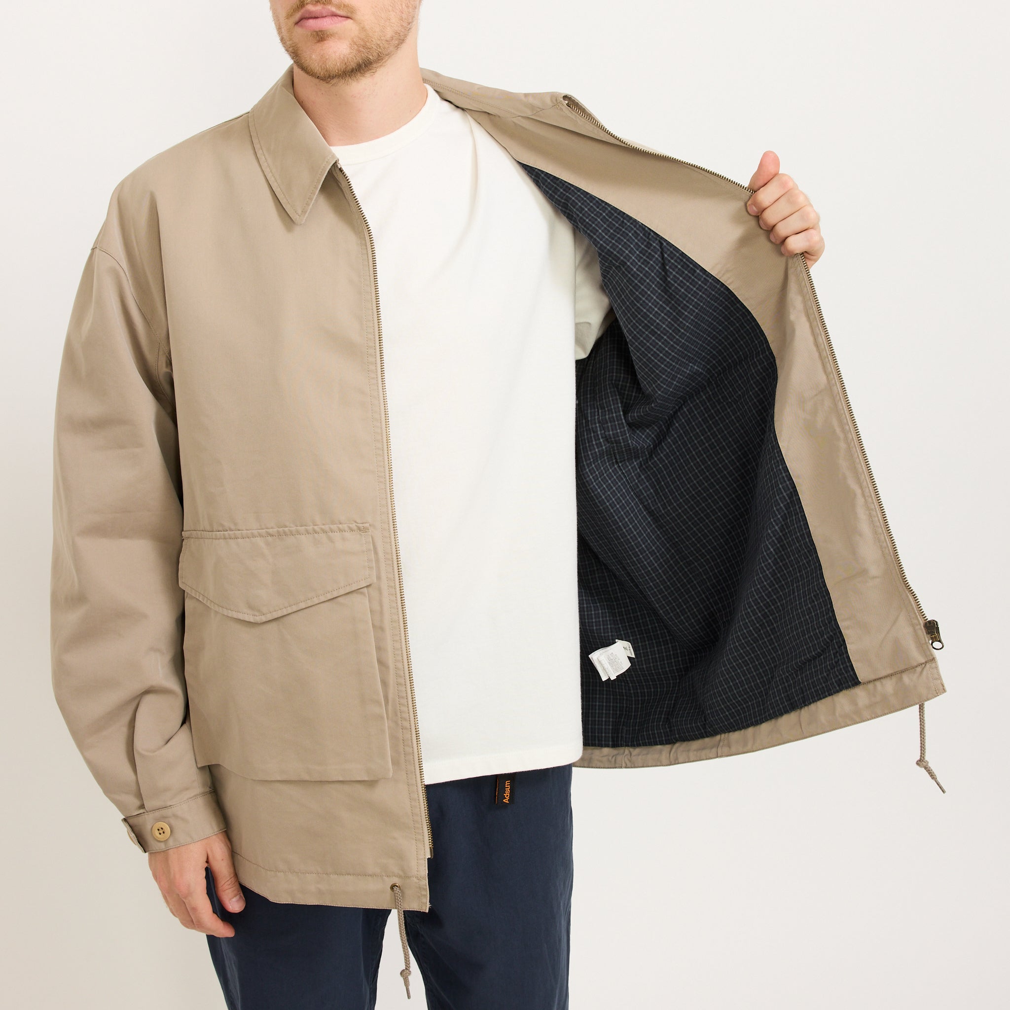グラミチ× Adsum コラボ VENTONE JACKET Sサイズ チャムス Gramicci x Adsum Ventone Jacket Beige | Maplestore