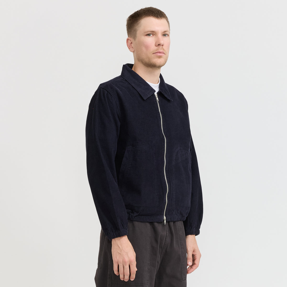 Service Works | Fine Cord Work Jacket Navy | Maplestore