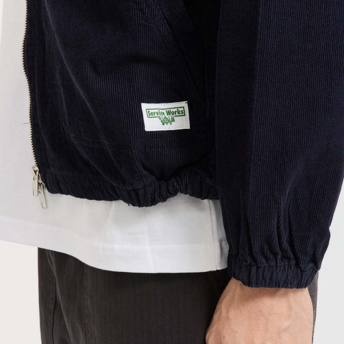 Service Works | Fine Cord Work Jacket Navy | Maplestore