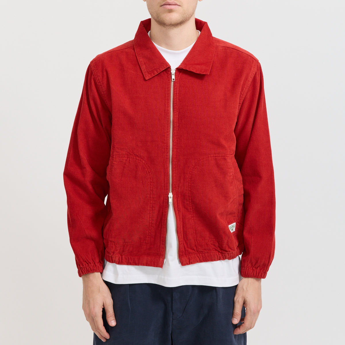 Service Works | Fine Cord Work Jacket Red | Maplestore