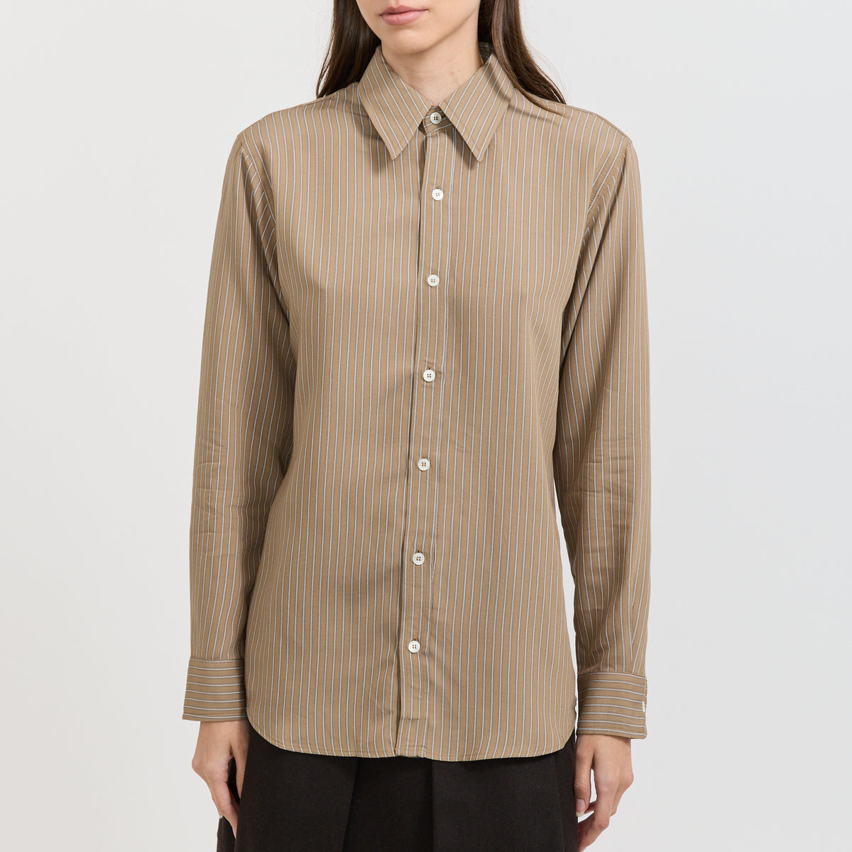 A.P.C. | Kayla Shirt Chestnut Glazed | Maplestore