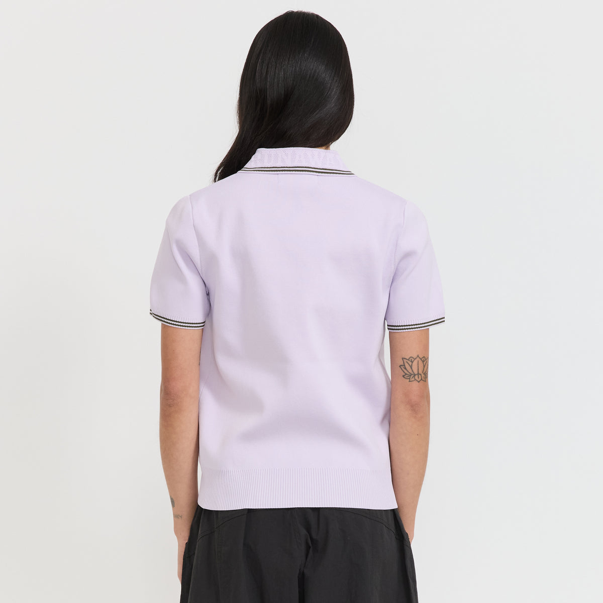 Karen Walker | Runaway Knit Polo Lilac | Maplestore