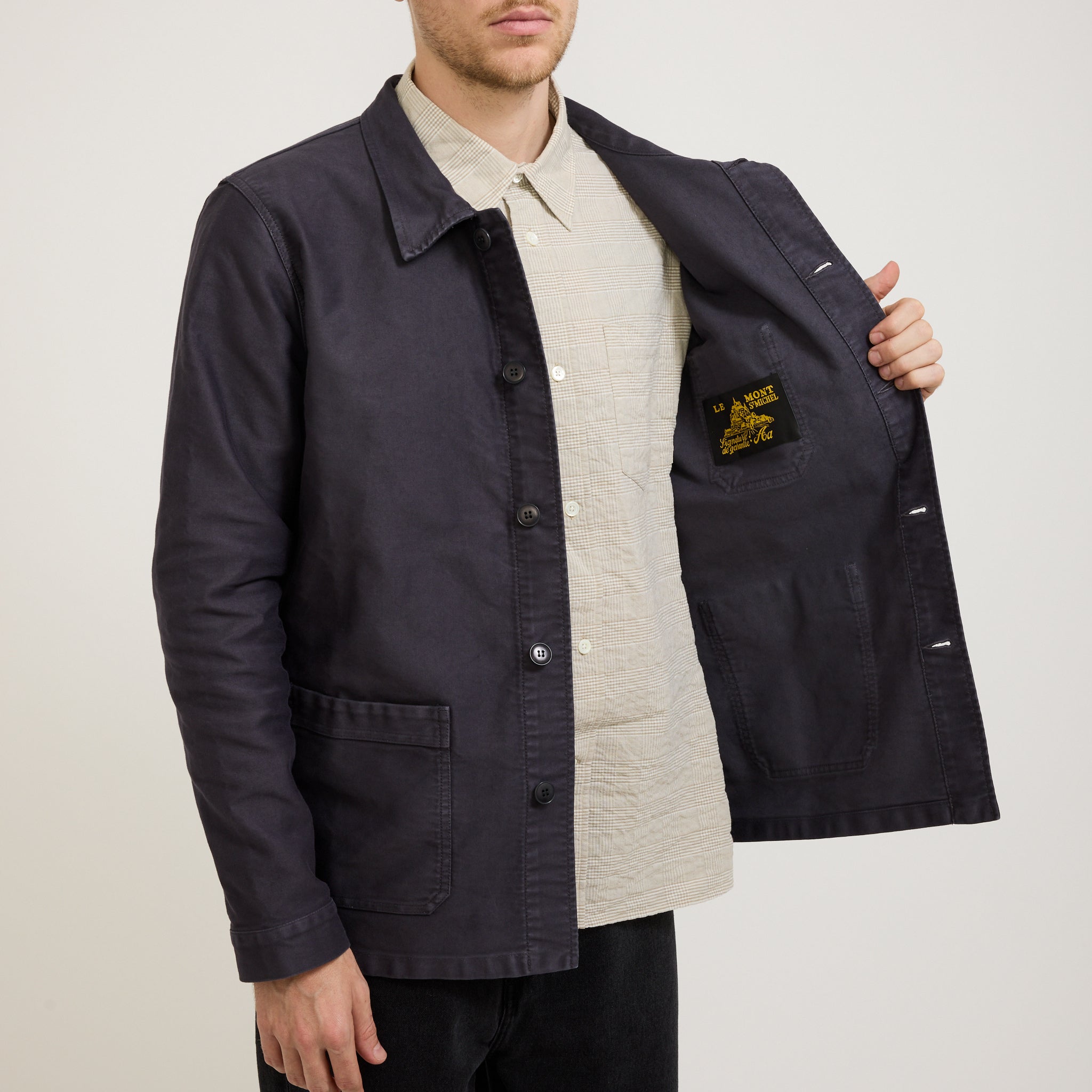 Le Mont Saint Michel | Genuine Work Jacket Anthracite | Maplestore