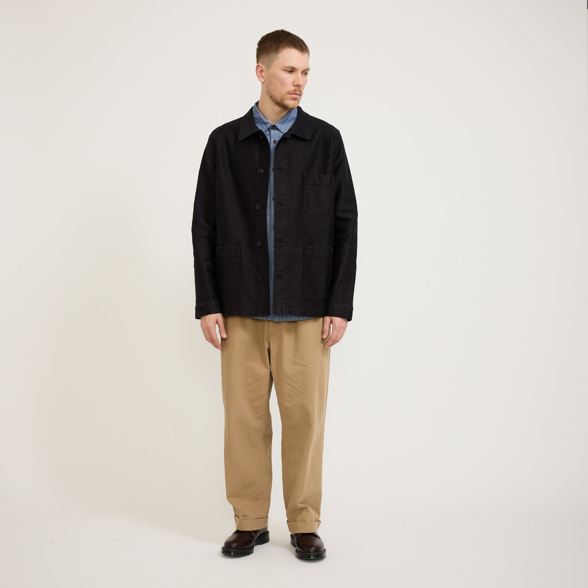 Le Mont Saint Michel | Genuine Work Jacket Black | Maplestore