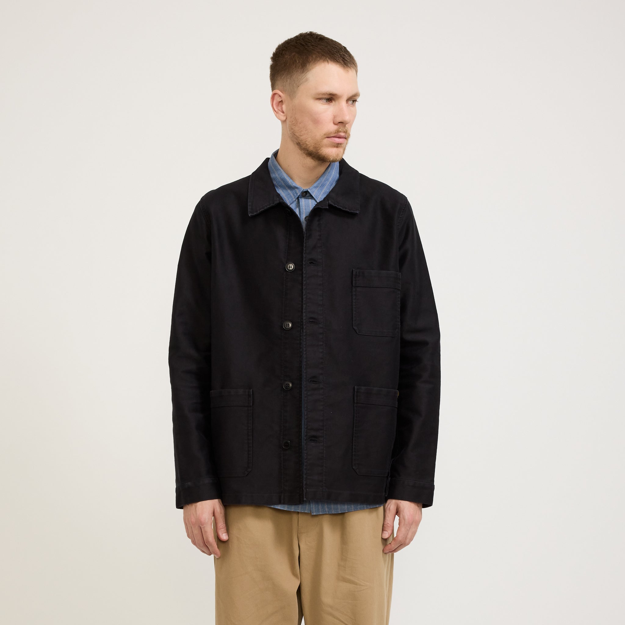 Le Mont Saint Michel | Genuine Work Jacket Black | Maplestore