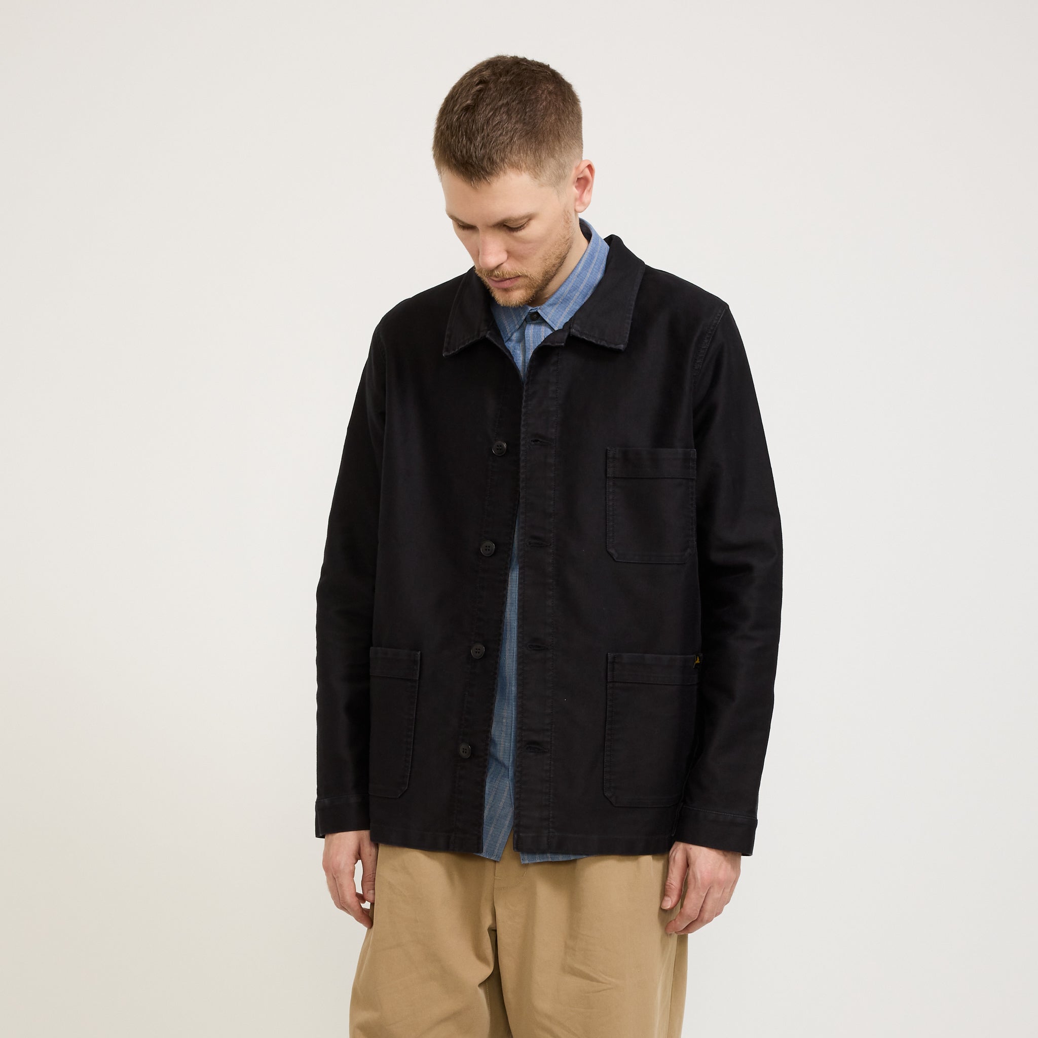 Le Mont Saint Michel | Genuine Work Jacket Black | Maplestore