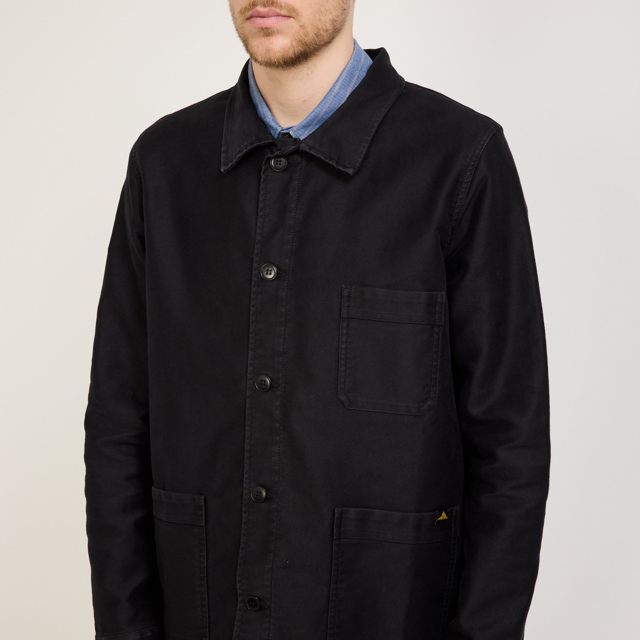 Le Mont Saint Michel | Genuine Work Jacket Black | Maplestore