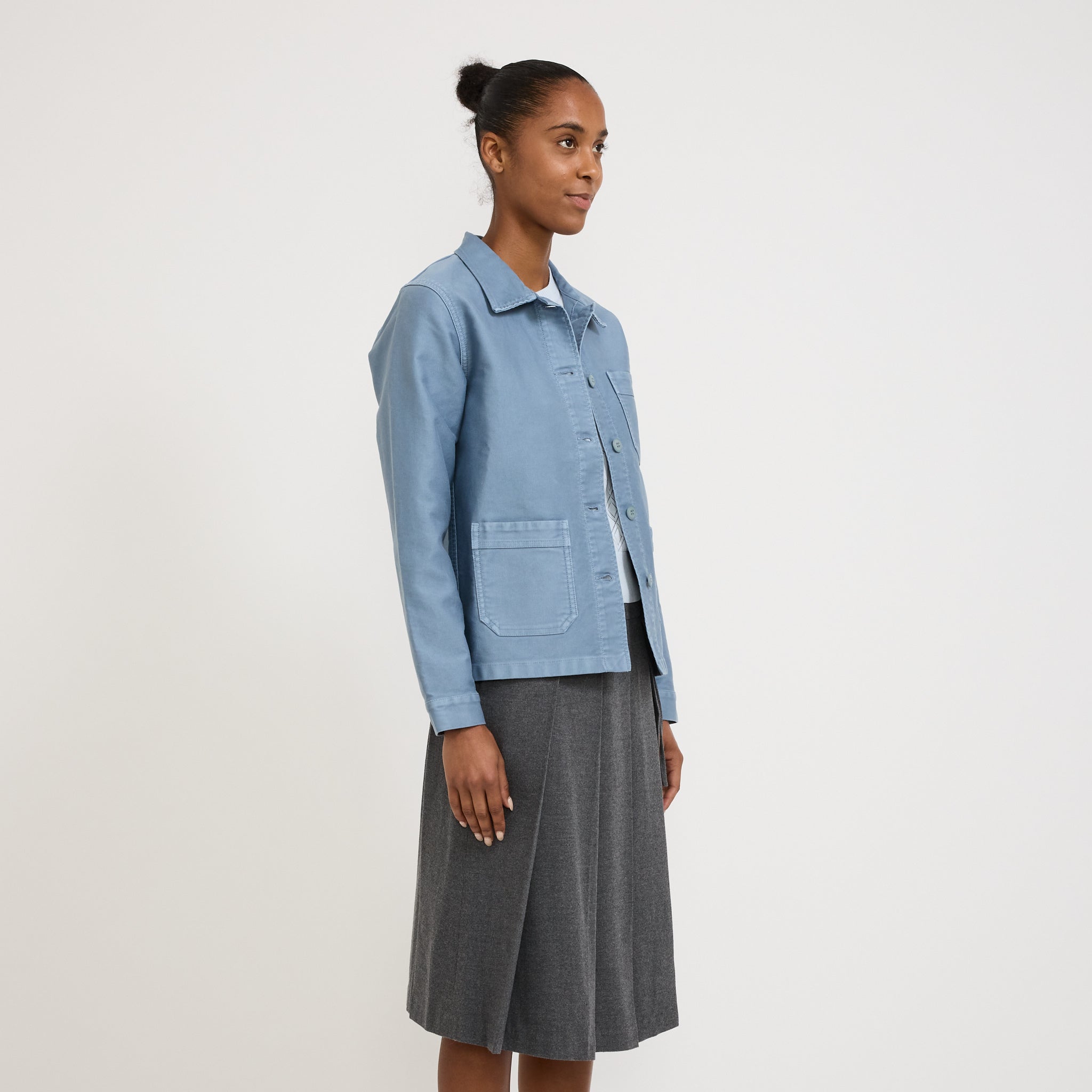 Genuine Work Jacket Sky | Maplestore