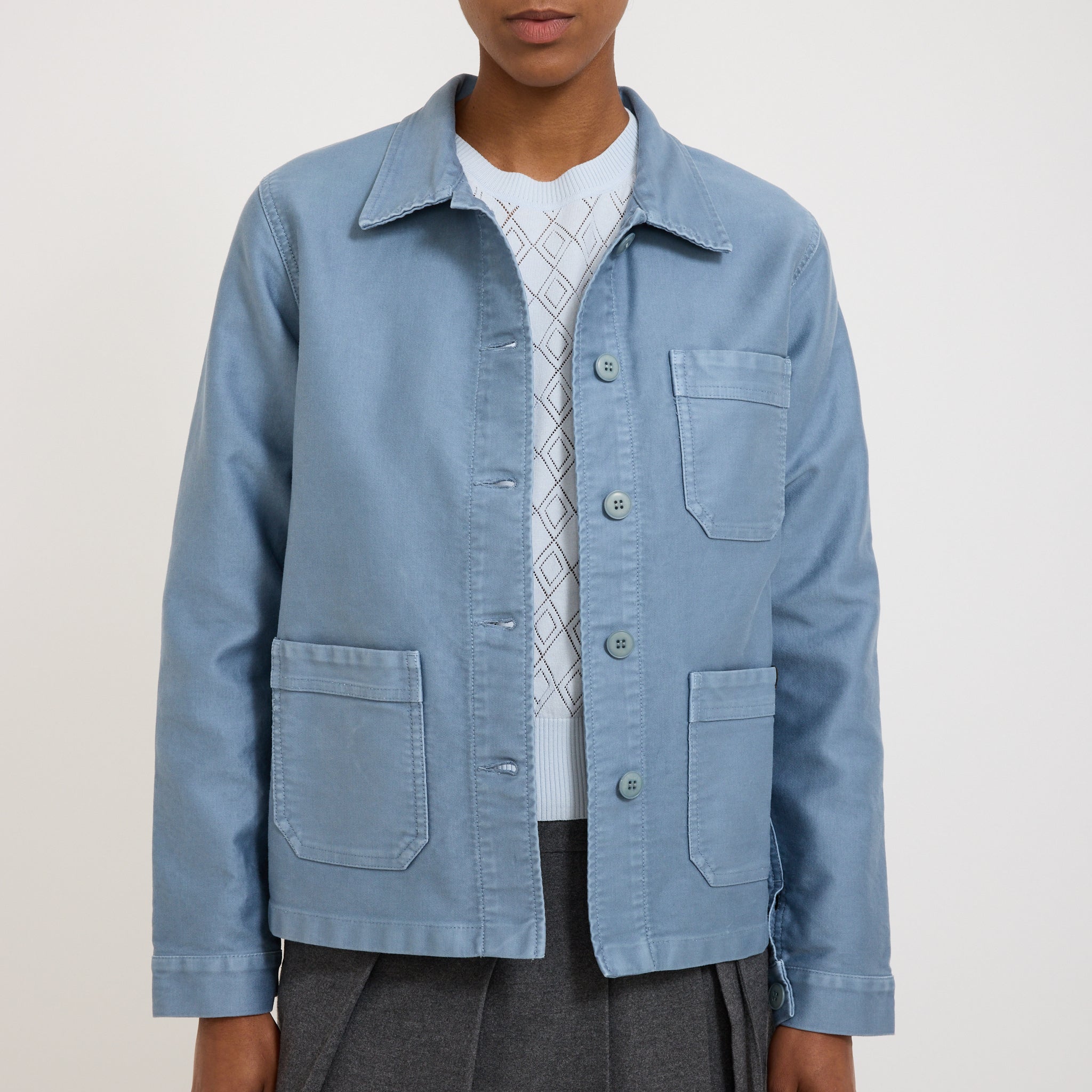 Le Mont Saint Michel | Genuine Work Jacket Sky | Maplestore