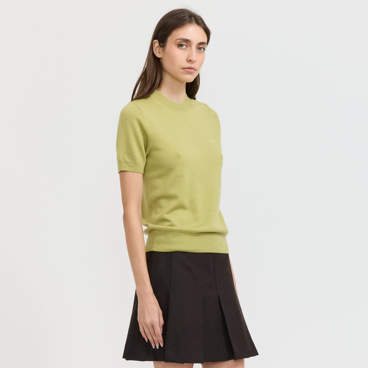 A.P.C. | Luma Sweater Anise Green | Maplestore