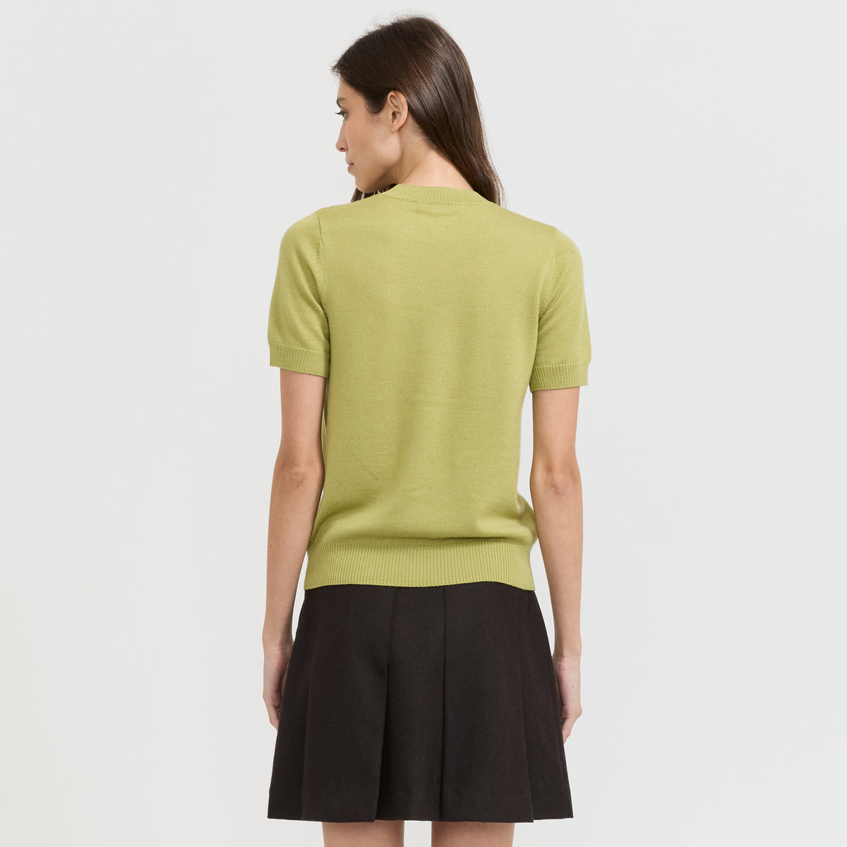 A.P.C. | Luma Sweater Anise Green | Maplestore