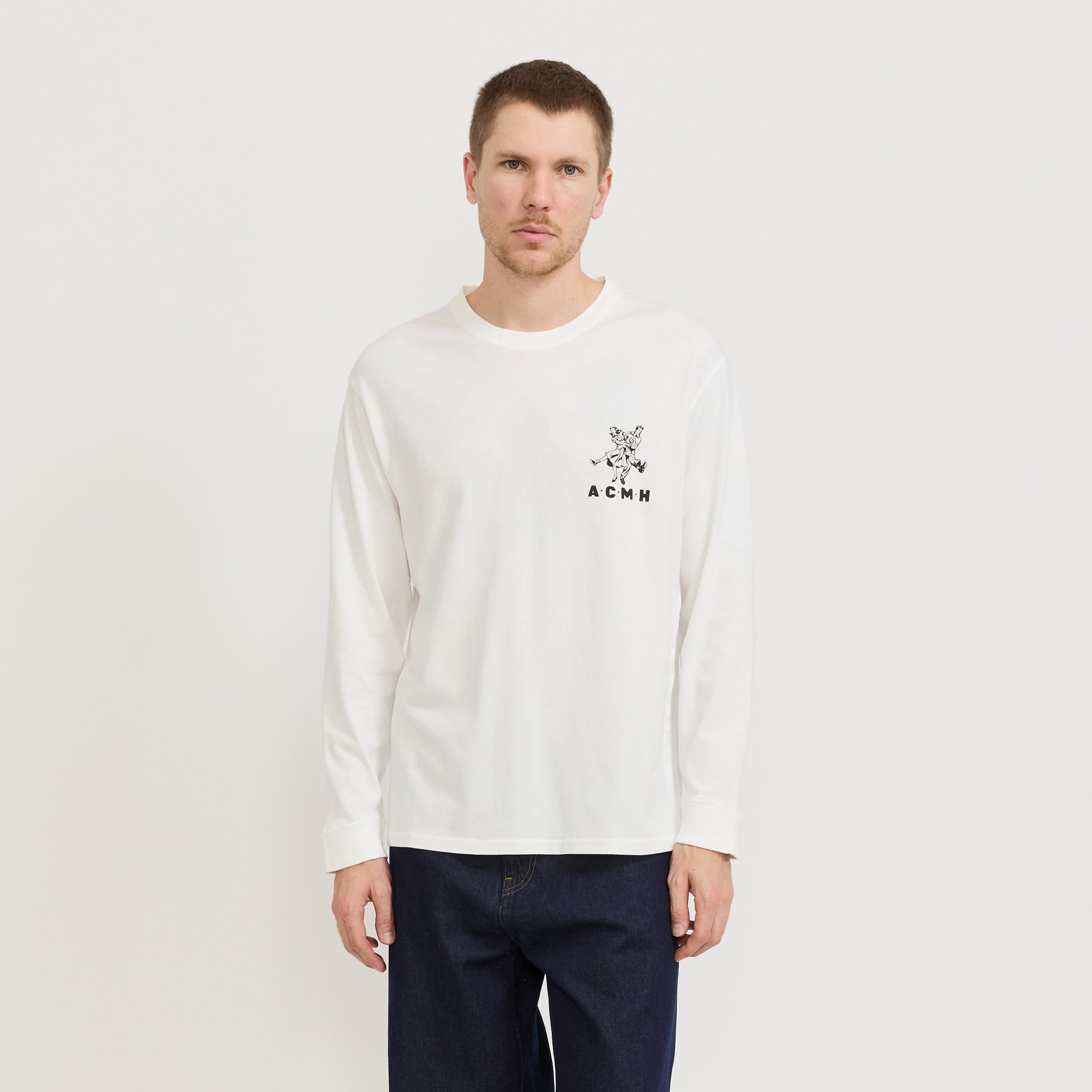 Magic Castles | Dancers Only L/S Tee Off White | Maplestore