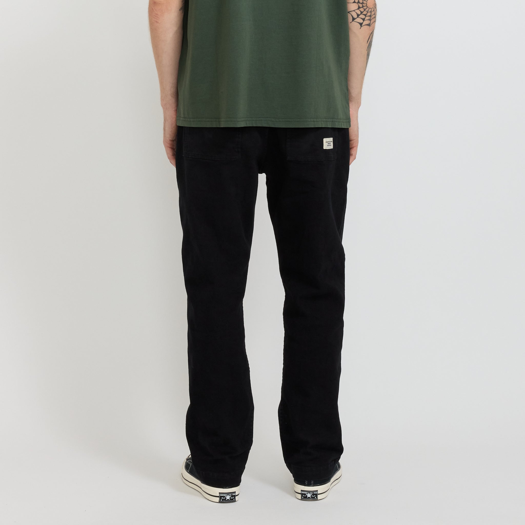 McTavish | Brushed Twill Pants Black | Maplestore