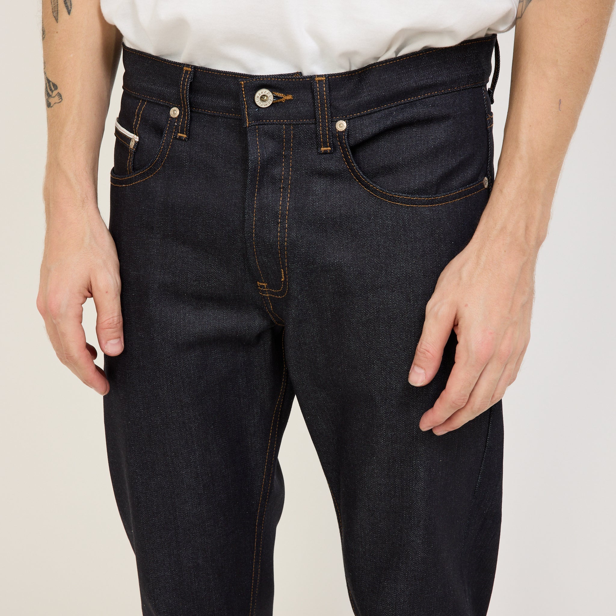 Naked & Famous | Easy Guy Nightshade Stretch Indigo Selvedge | Maplestore