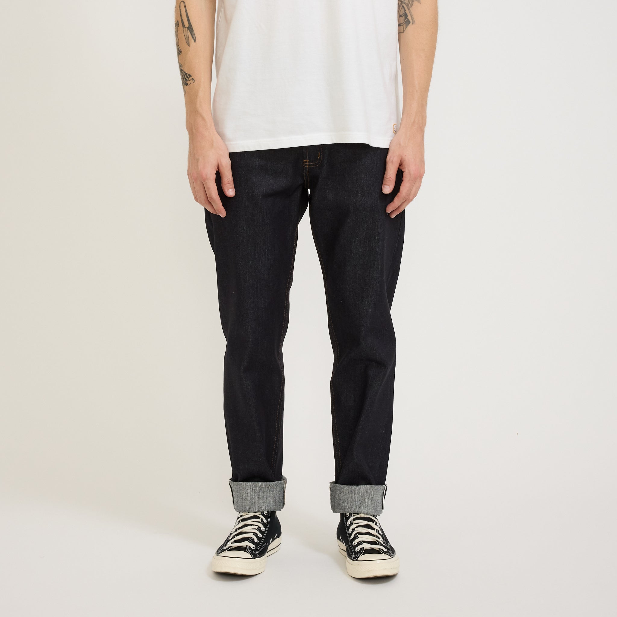 Naked & Famous | Easy Guy Nightshade Stretch Indigo Selvedge | Maplestore