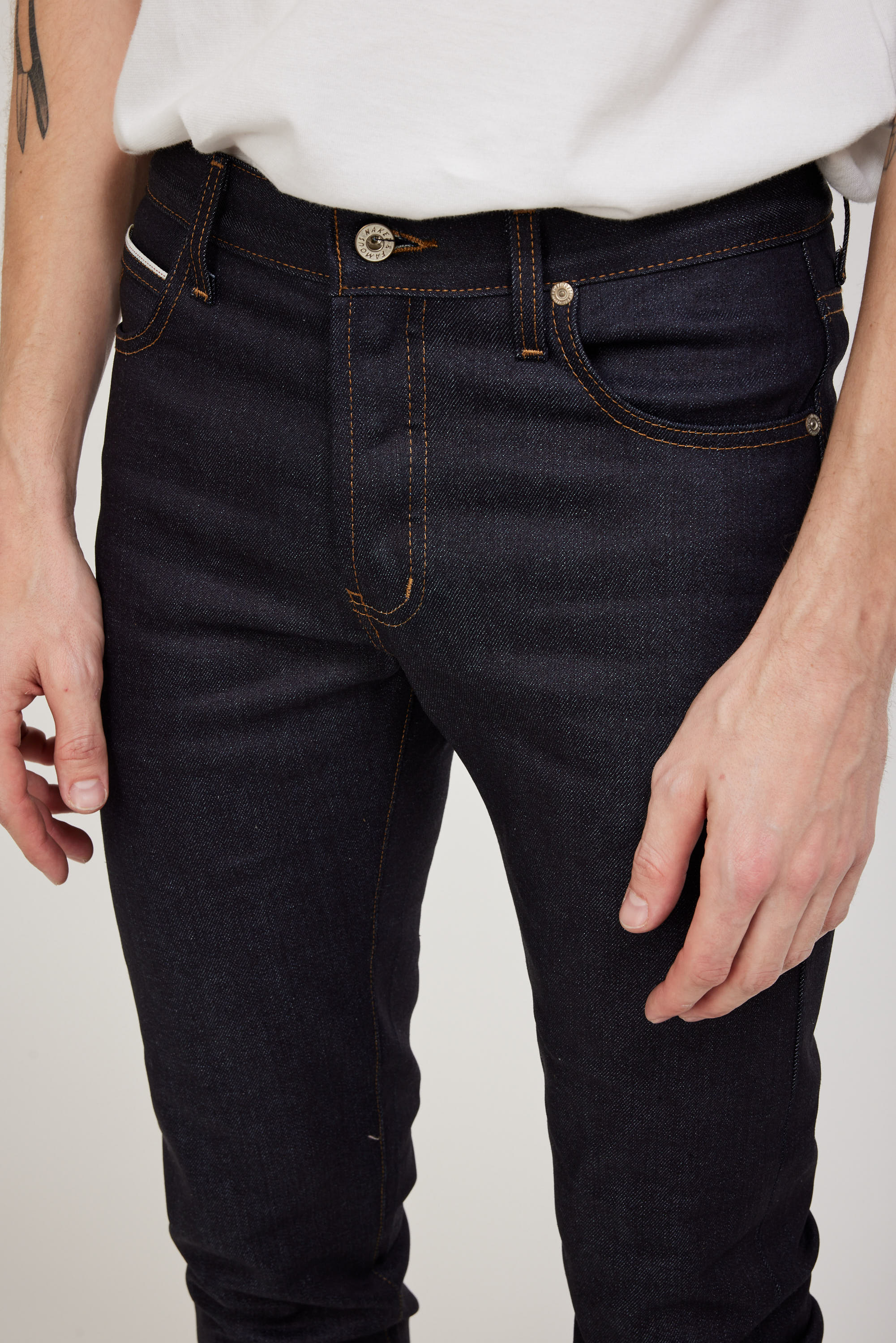 Naked & Famous | Super Guy Nightshade Stretch Indigo Selvedge | Maplestore