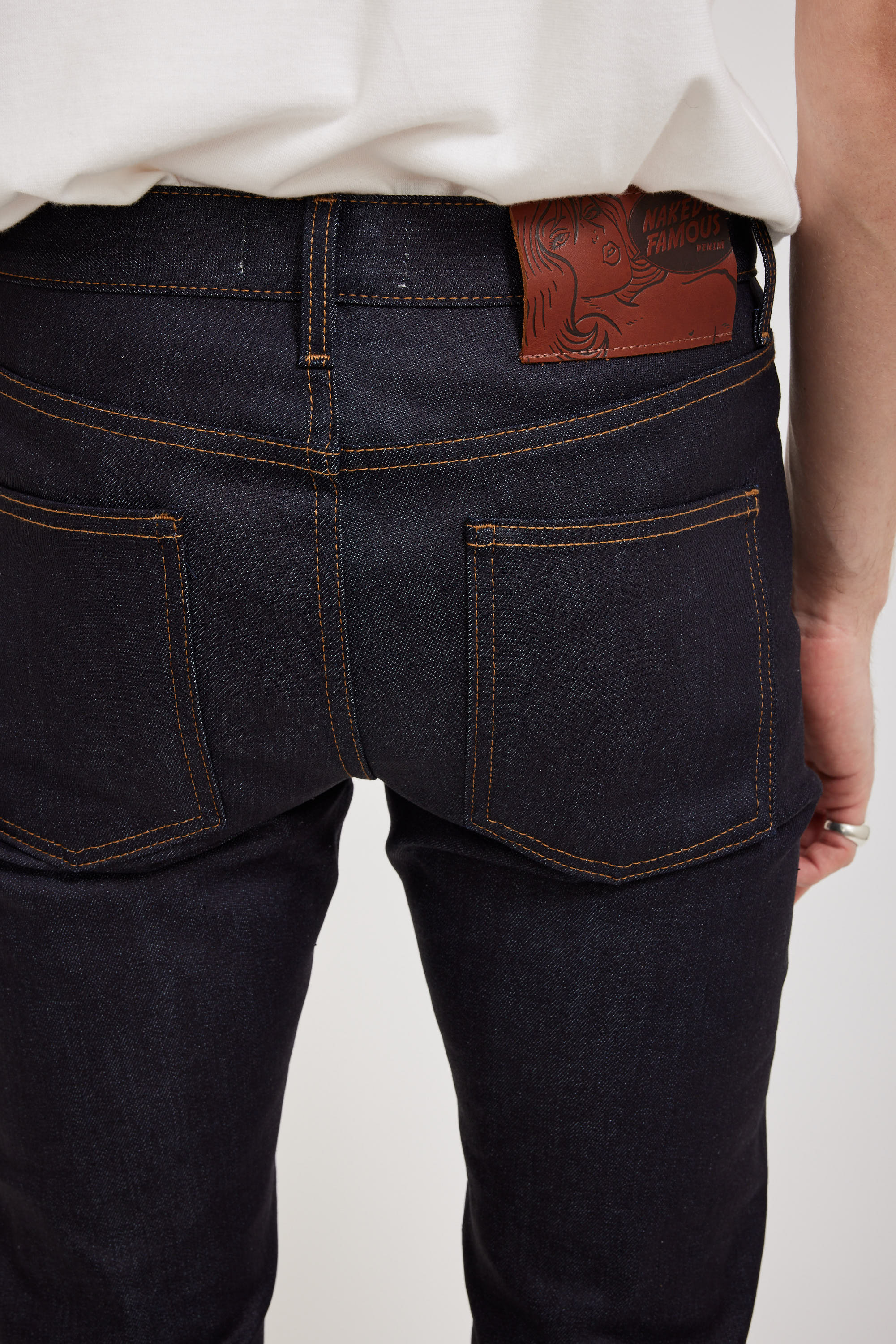 Naked & Famous | Super Guy Nightshade Stretch Indigo Selvedge | Maplestore