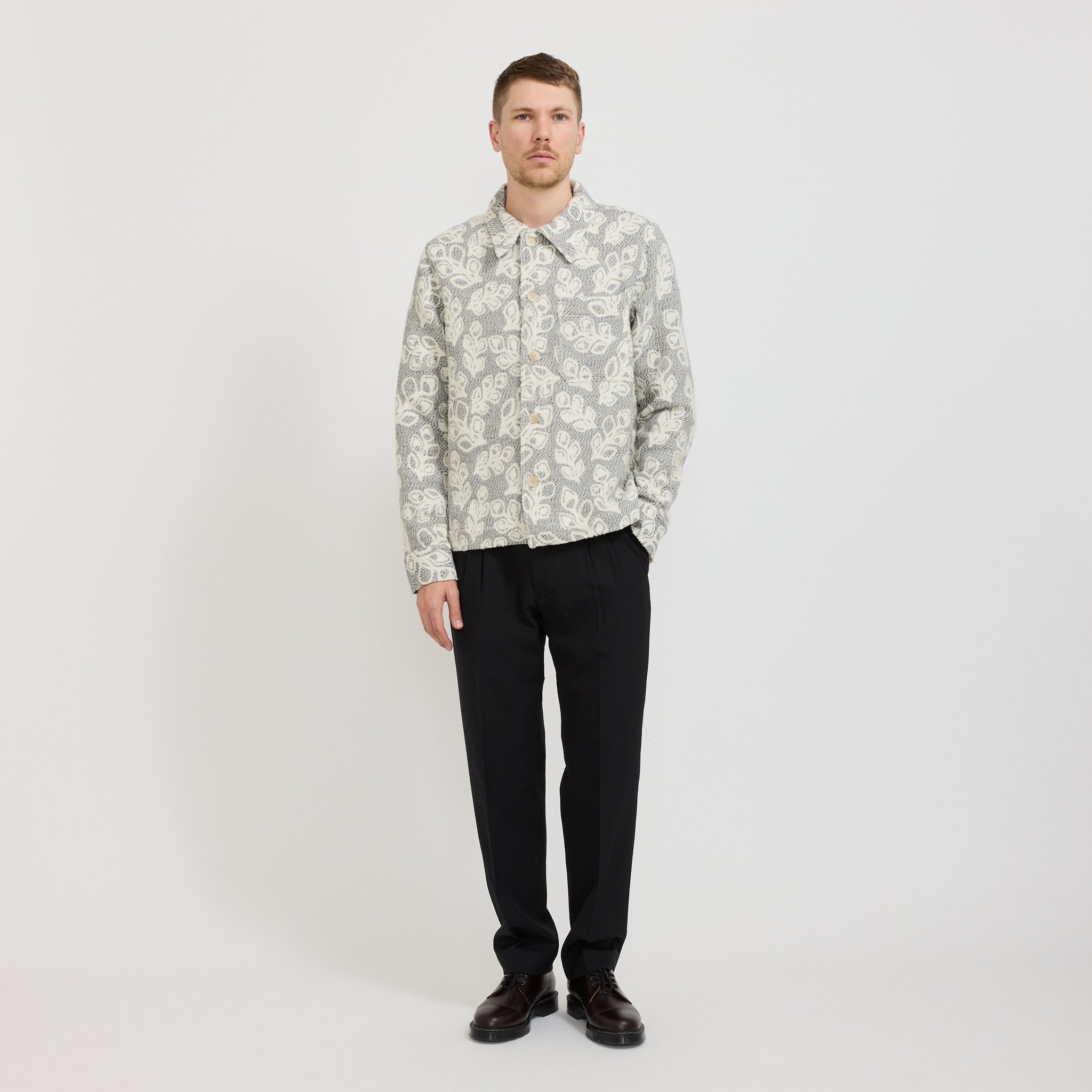 NN07 | Rahim Jacket 5247 Black Melange | Maplestore