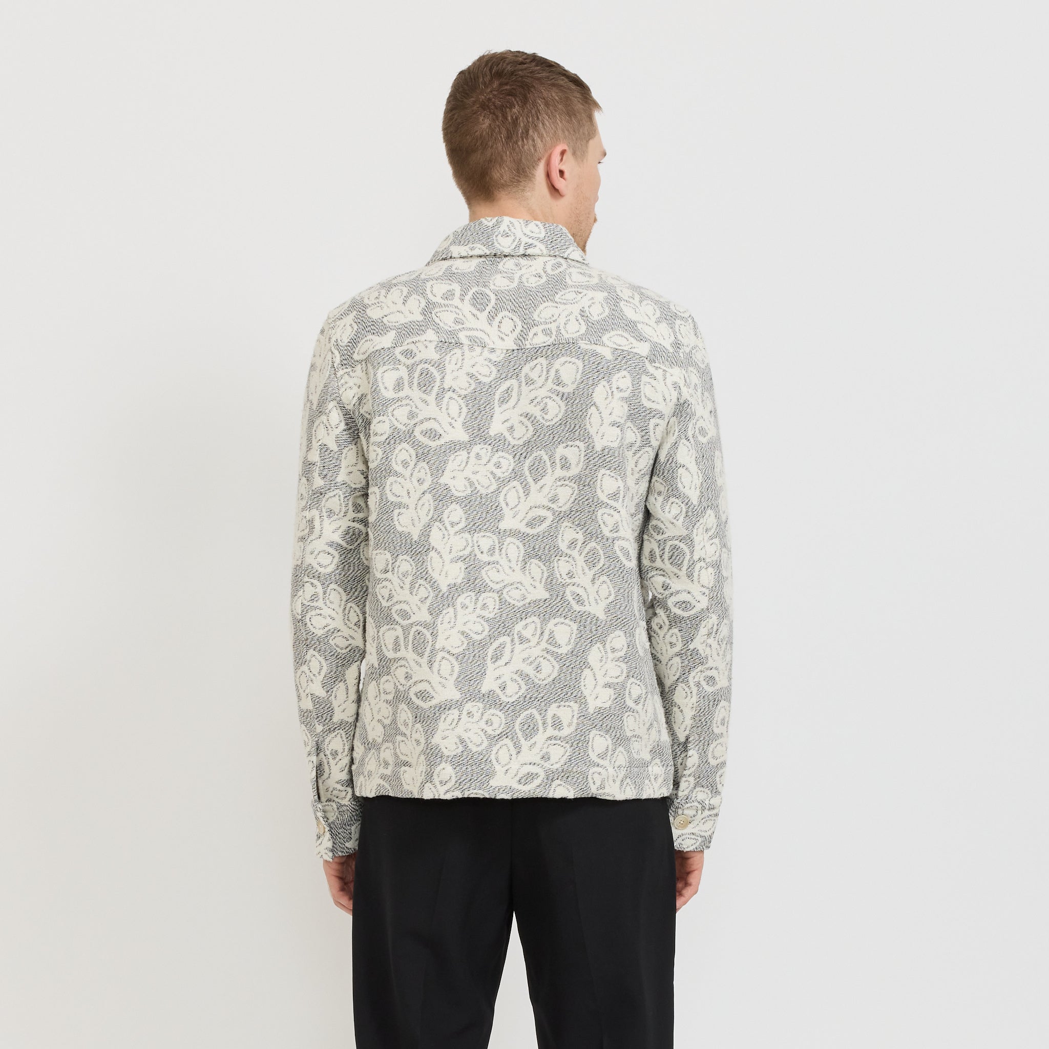 NN07 | Rahim Jacket 5247 Black Melange | Maplestore