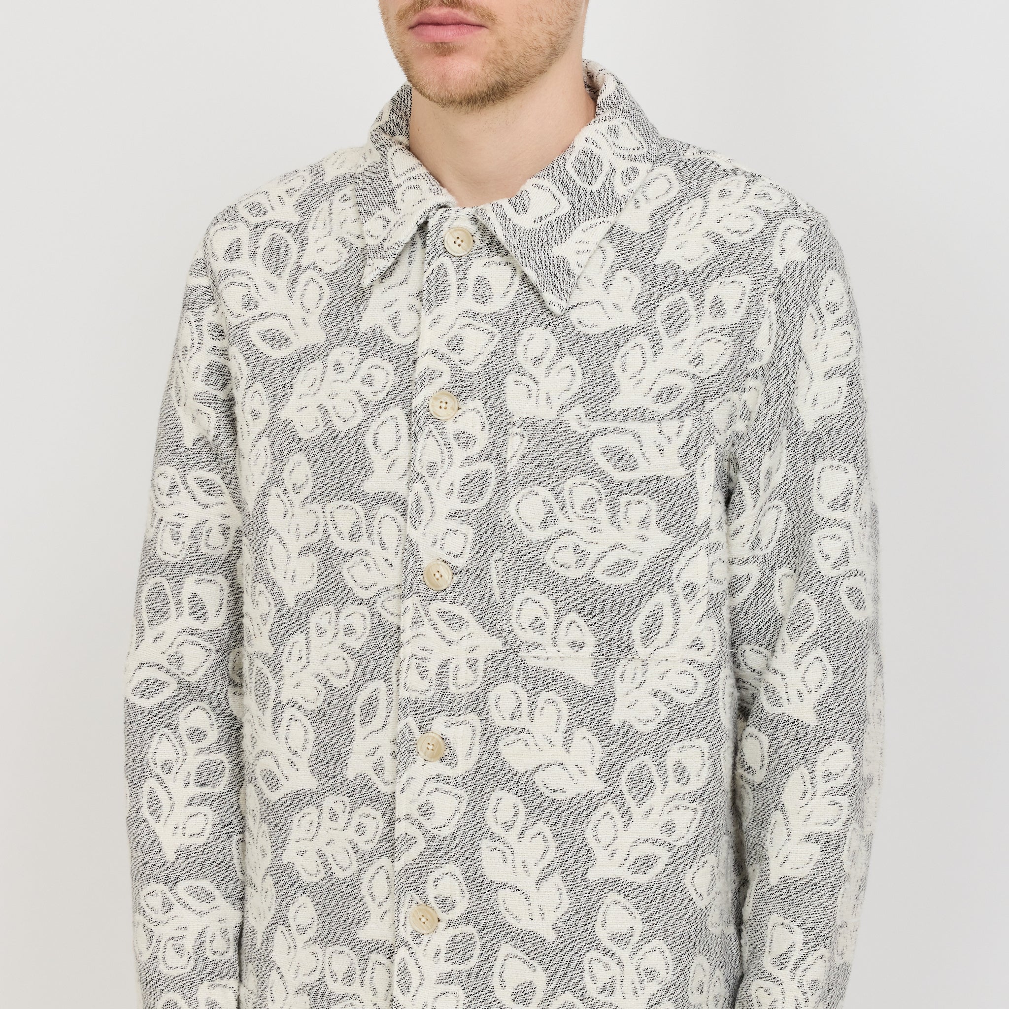 NN07 | Rahim Jacket 5247 Black Melange | Maplestore