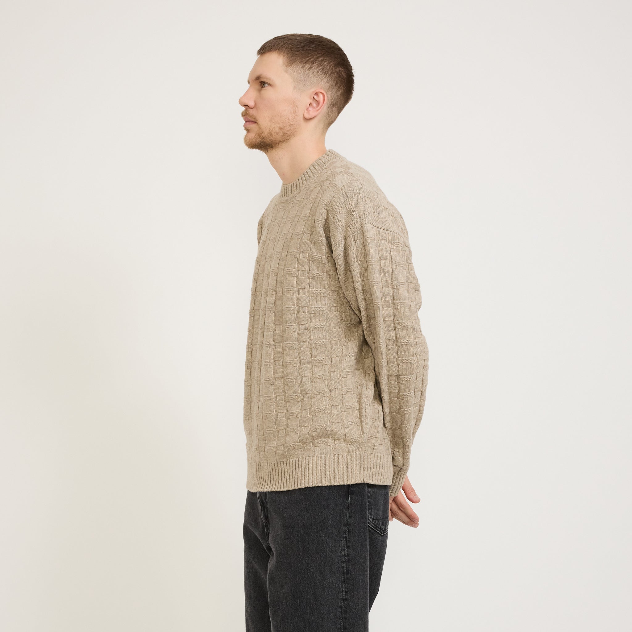 Norse Projects | Jonas Cotton/Cashmere Sweater Oatmeal | Maplestore