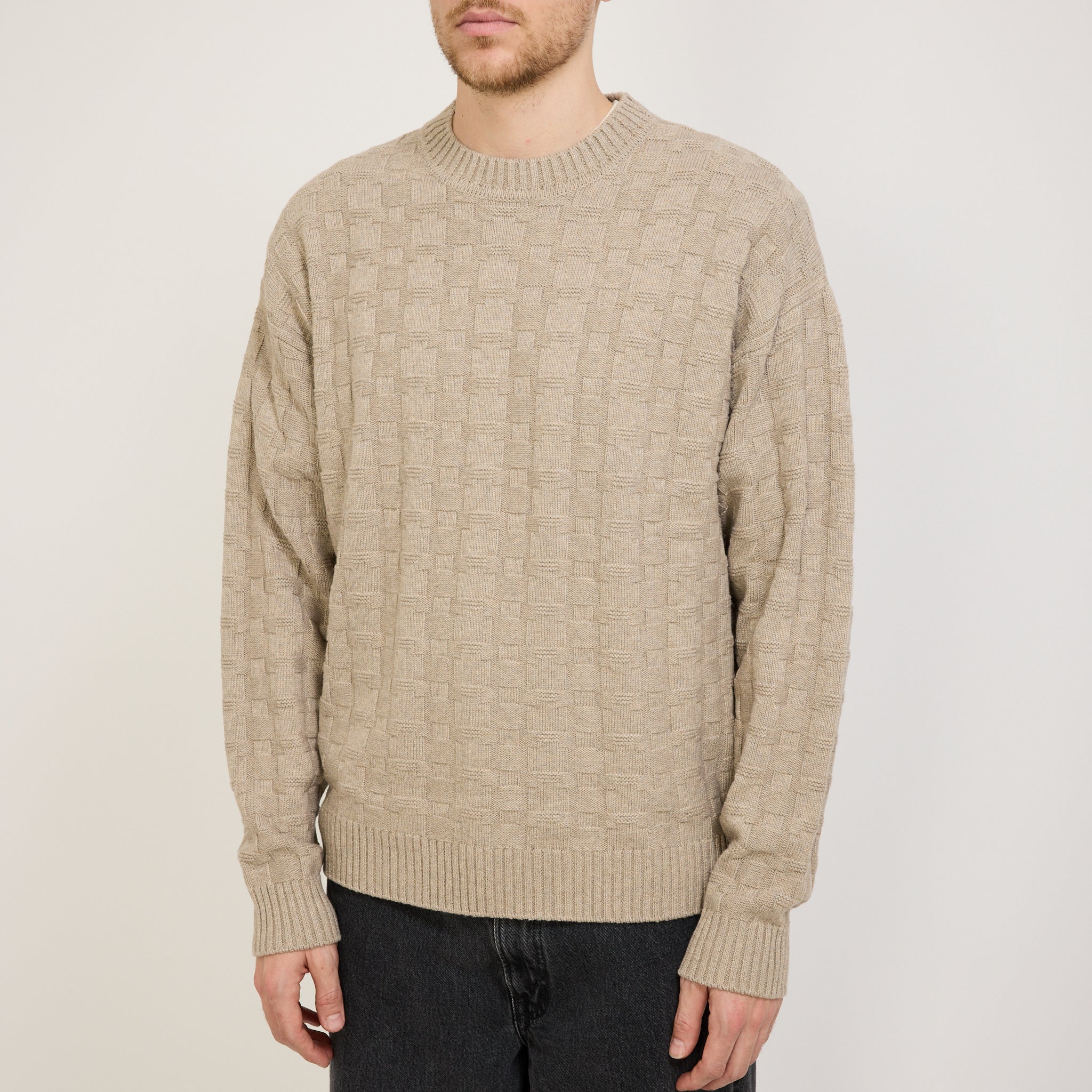Norse Projects | Jonas Cotton/Cashmere Sweater Oatmeal | Maplestore