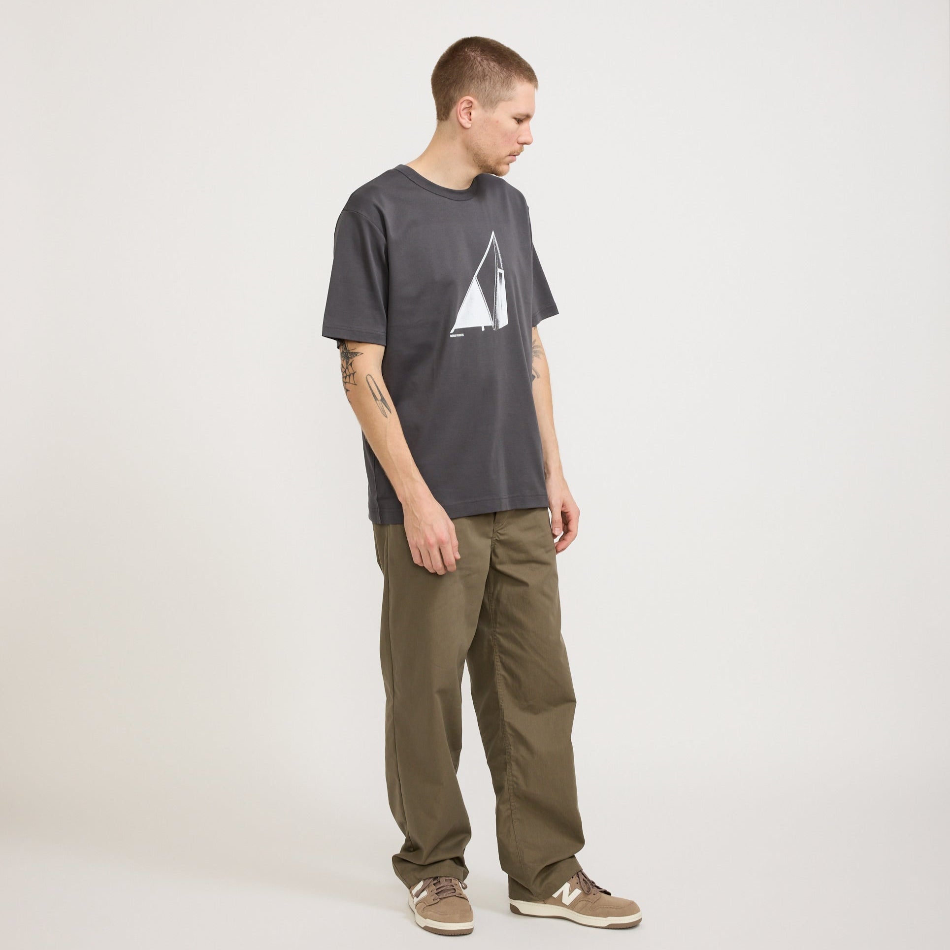 Norse Projects | Ragnar Fine Broken Twill Sediment Green | Maplestore
