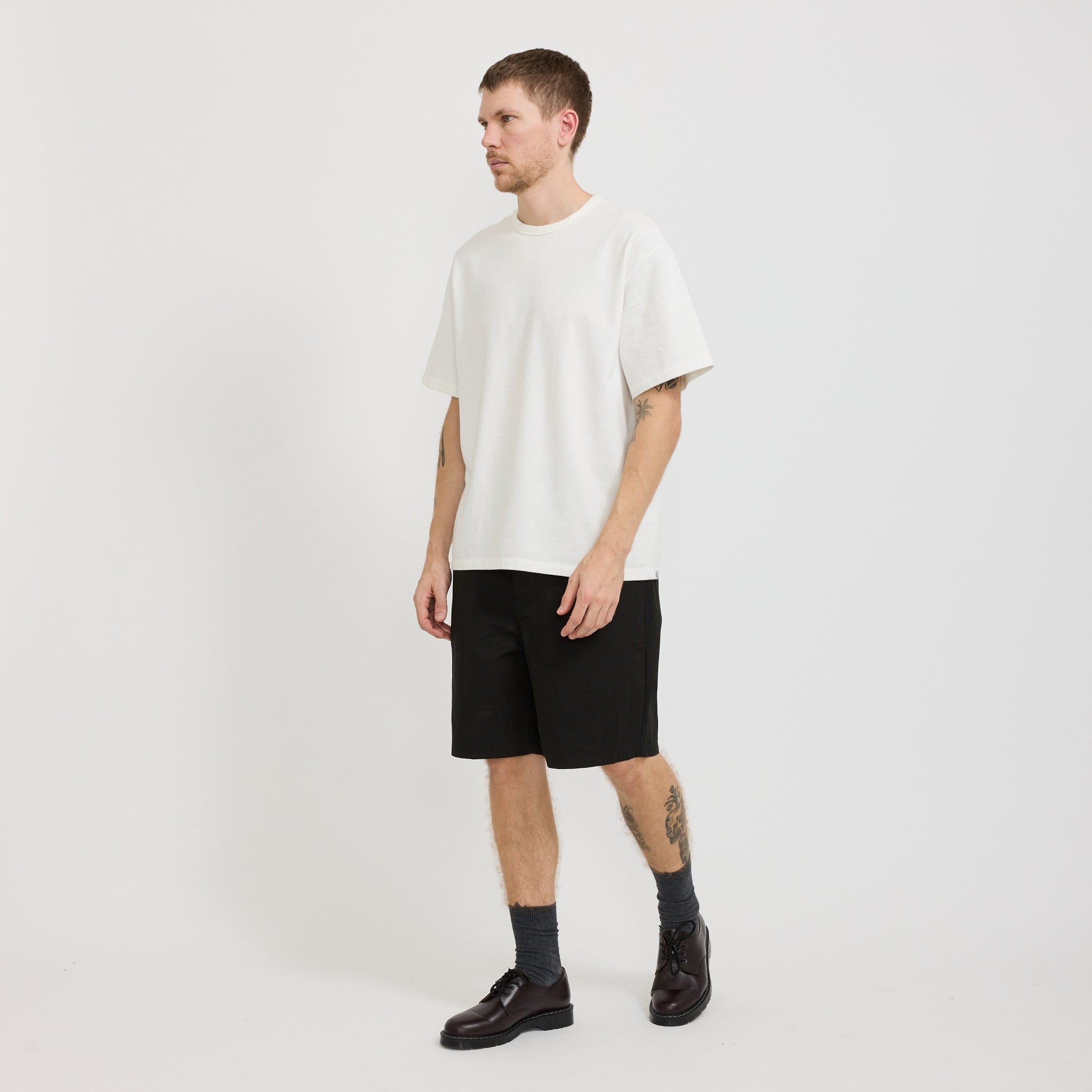 Norse Projects | Ragnar Fine Broken Twill Shorts Black | Maplestore