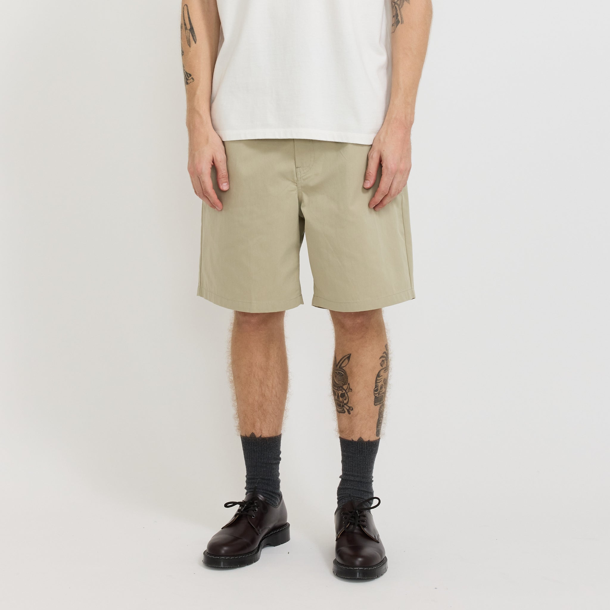 Ragnar Fine Broken Twill Shorts Elm | Maplestore