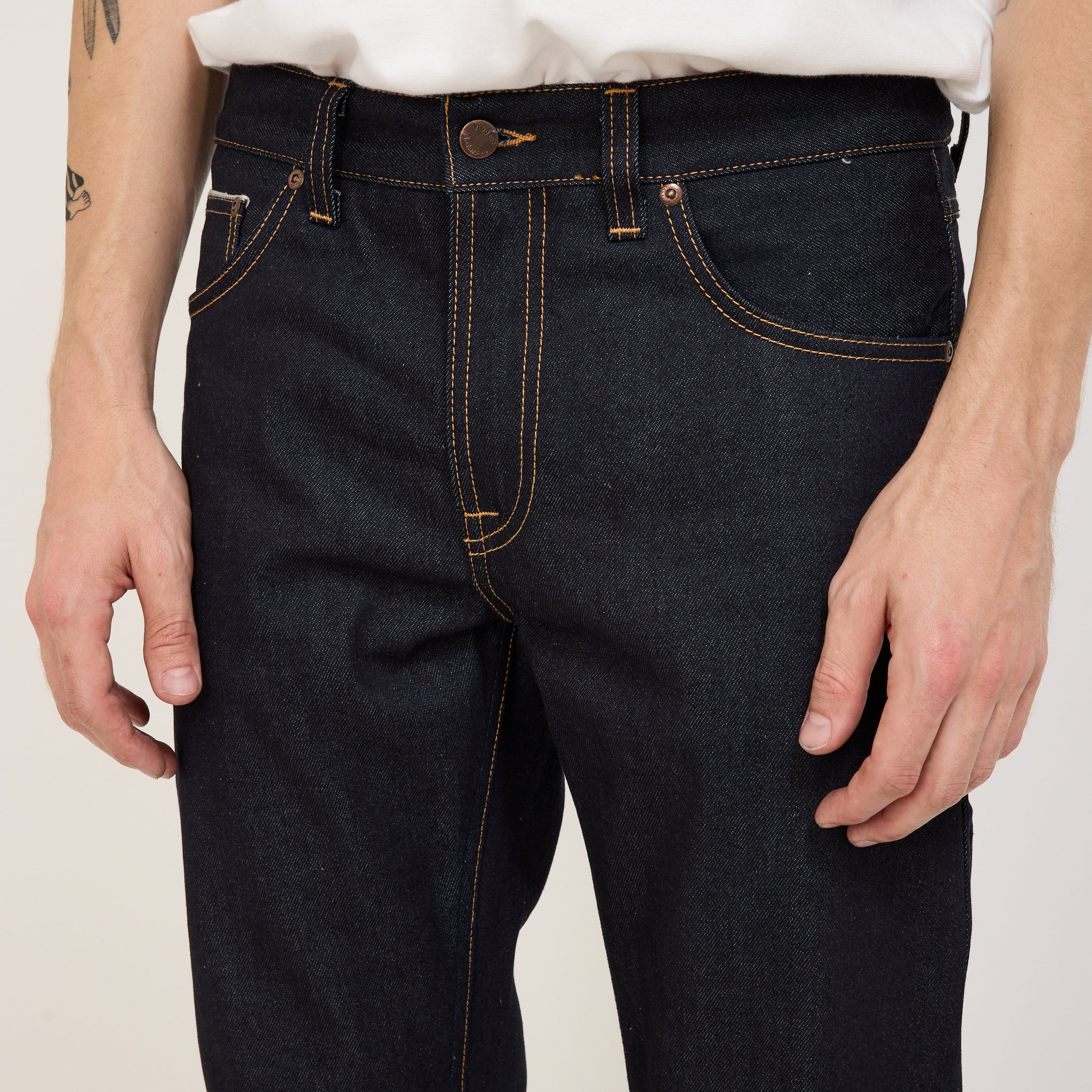 Nudie Jeans Co. | Gritty Jackson Dry Maze Selvage | Maplestore