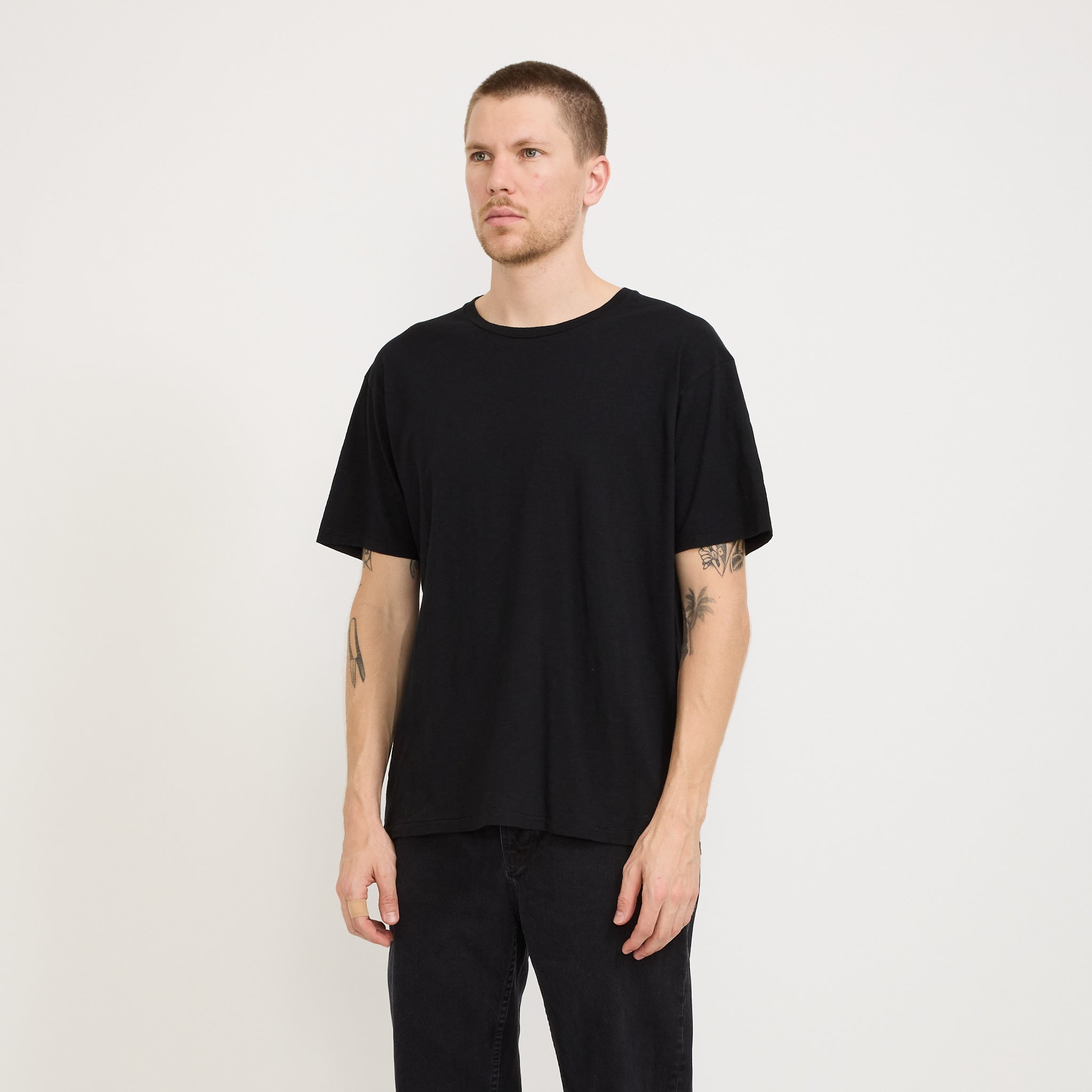 Nudie Jeans Co. | Roffe T-Shirt Black | Maplestore