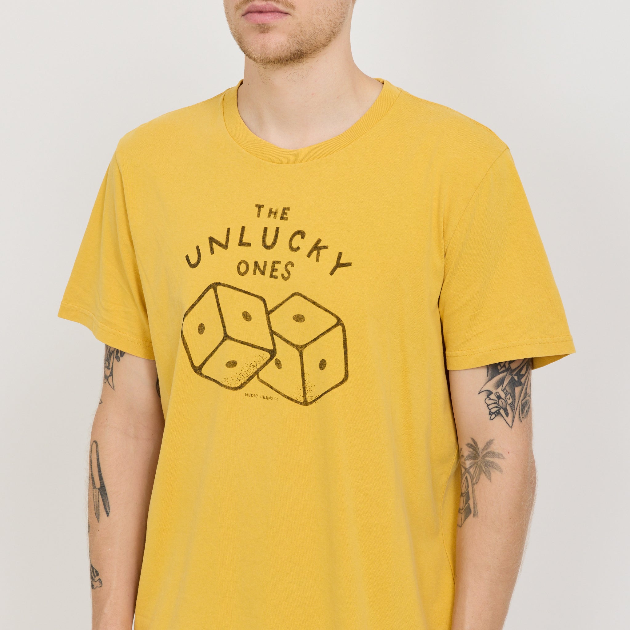 Nudie Jeans Co. | Roy Unlucky T-Shirt Yellow | Maplestore