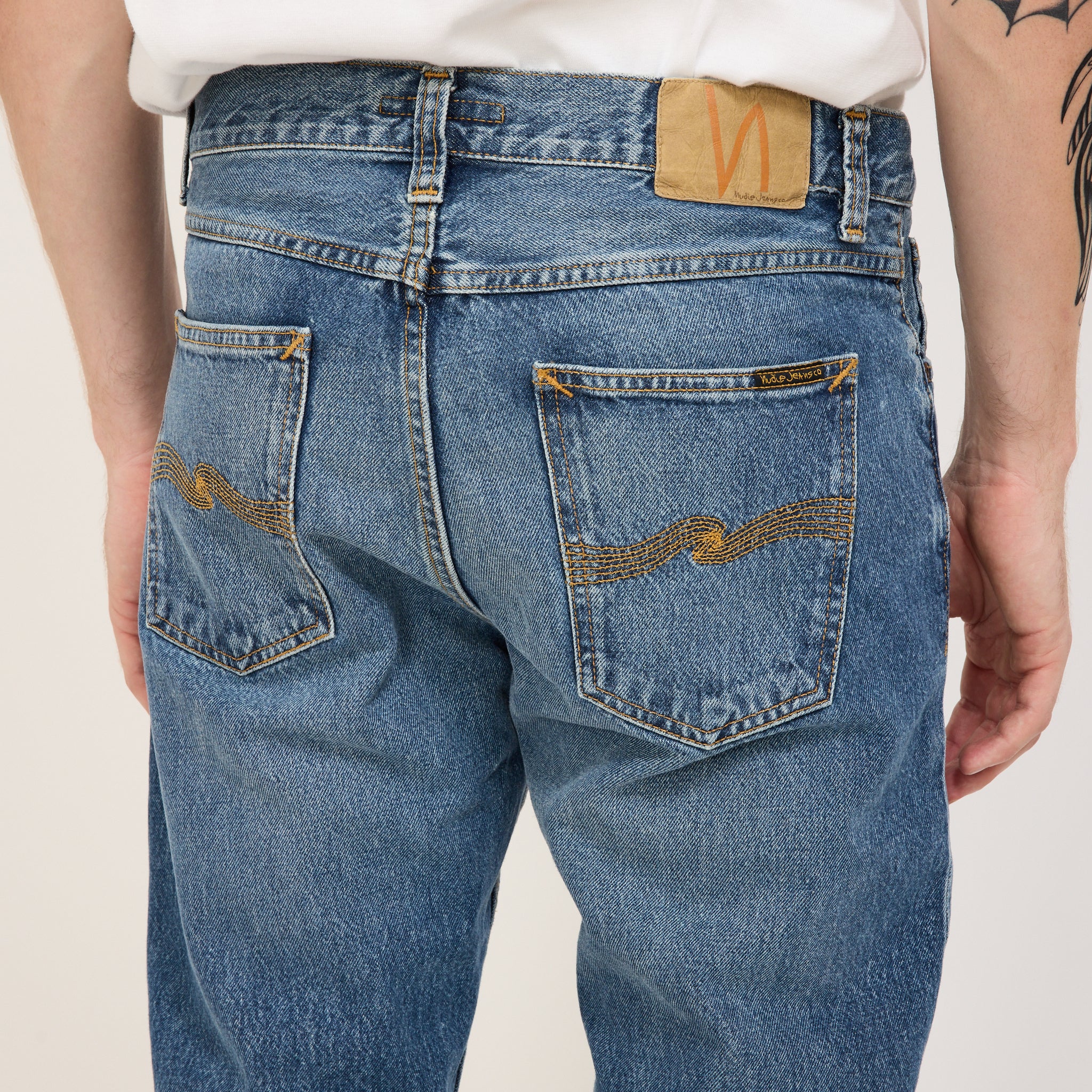 Nudie Jeans Co. | Steady Eddie II Blue Haze | Maplestore
