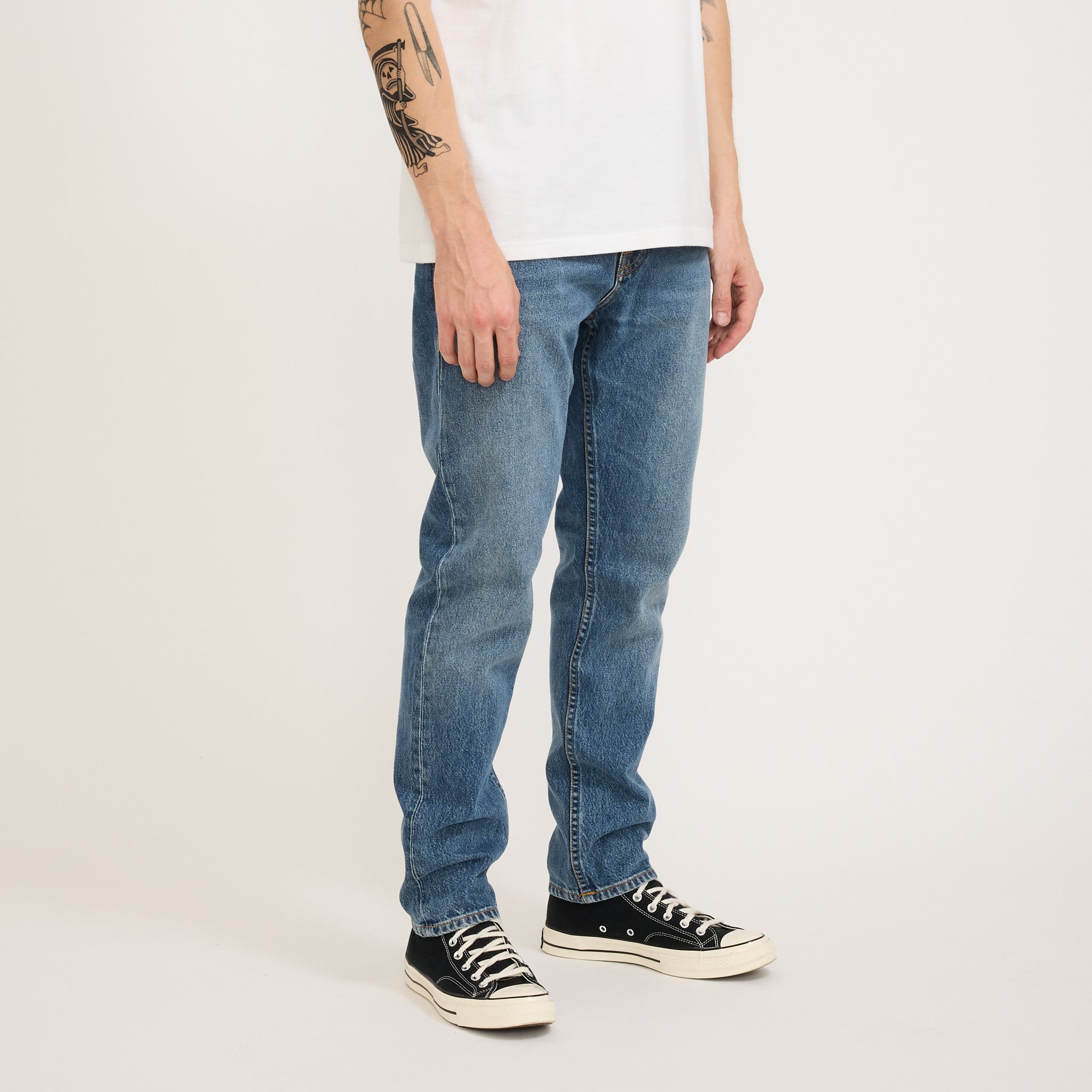 Nudie Jeans Co. | Steady Eddie II Blue Haze | Maplestore