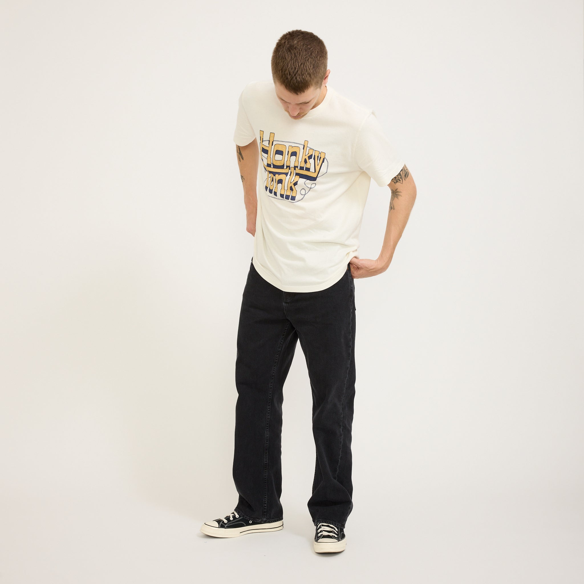 Nudie Jeans Co. | Tuff Tony Black Vintage | Maplestore